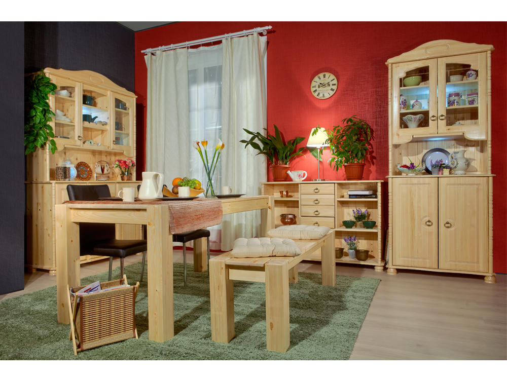   Стеллаж с 4 ящиками Айно  