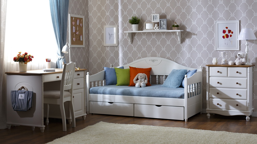 Тахта массив сосны Айно №2 800*1600 с ящиками