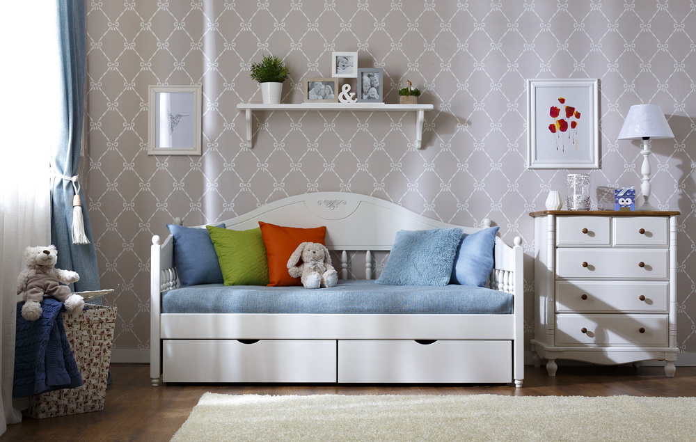 Тахта массив сосны Айно №2 800*1600 с ящиками