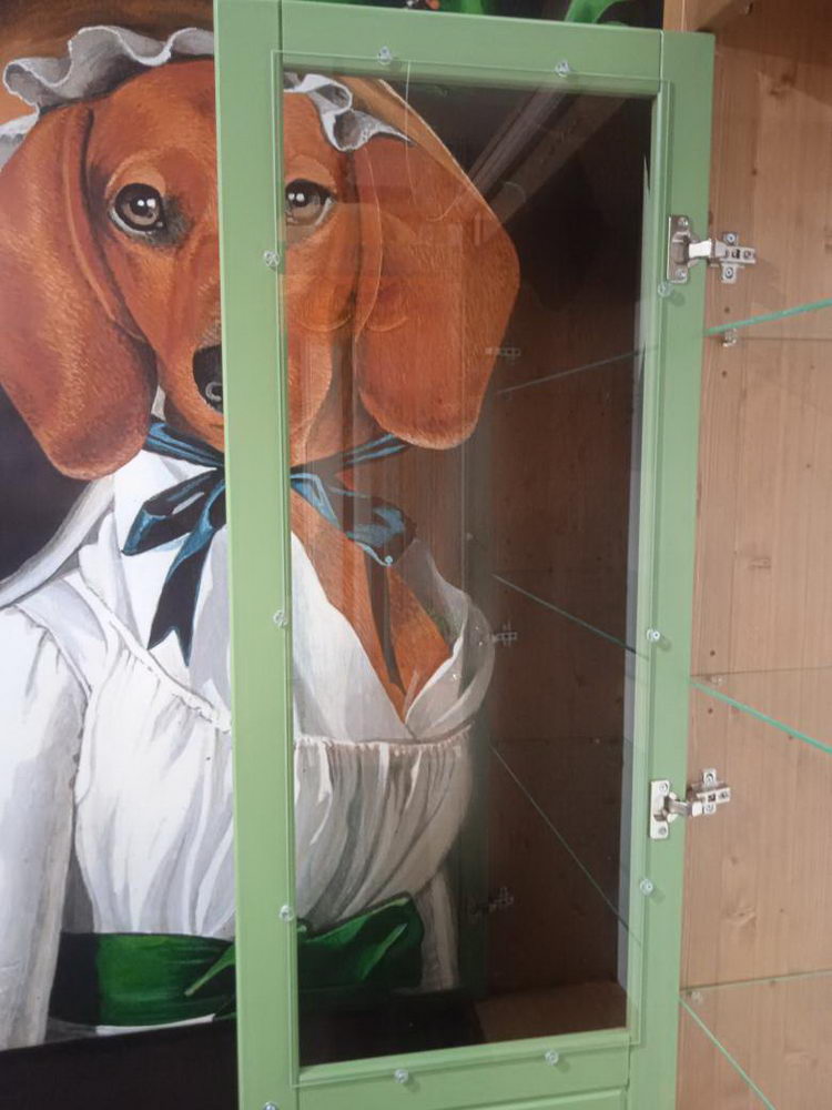 Шкаф книжный Ари-Прованс №1