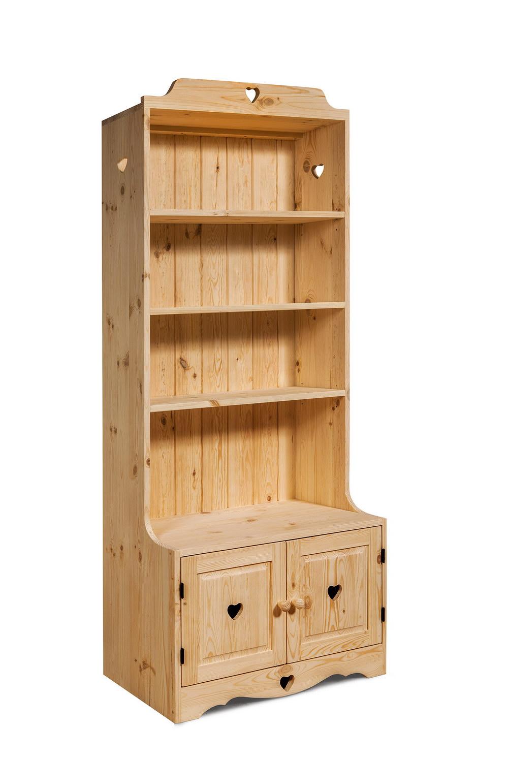 Шкаф с 3 полками Арль книжный / стеллаж KR220