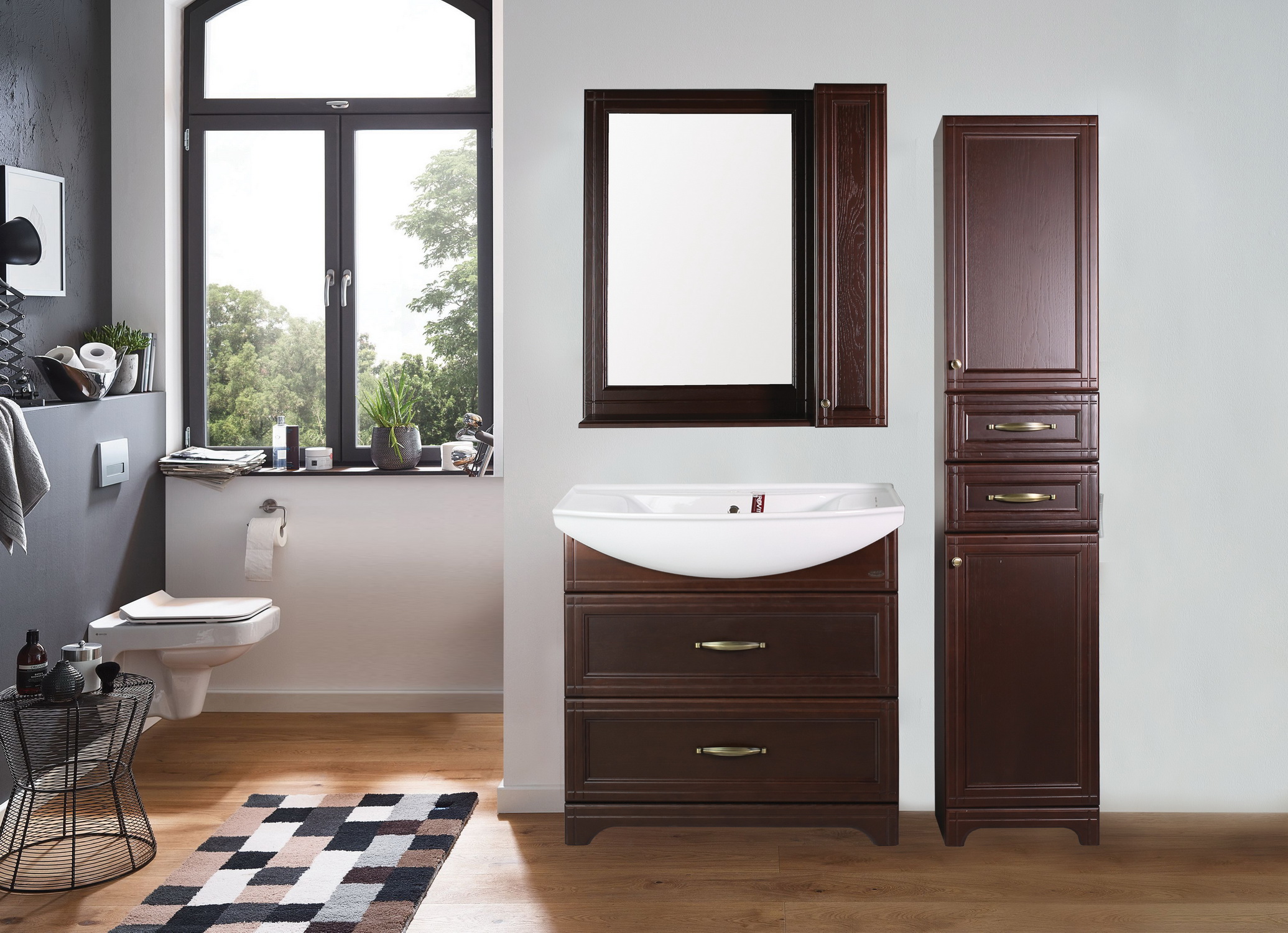 Раковина белая в ванную Стиль 85