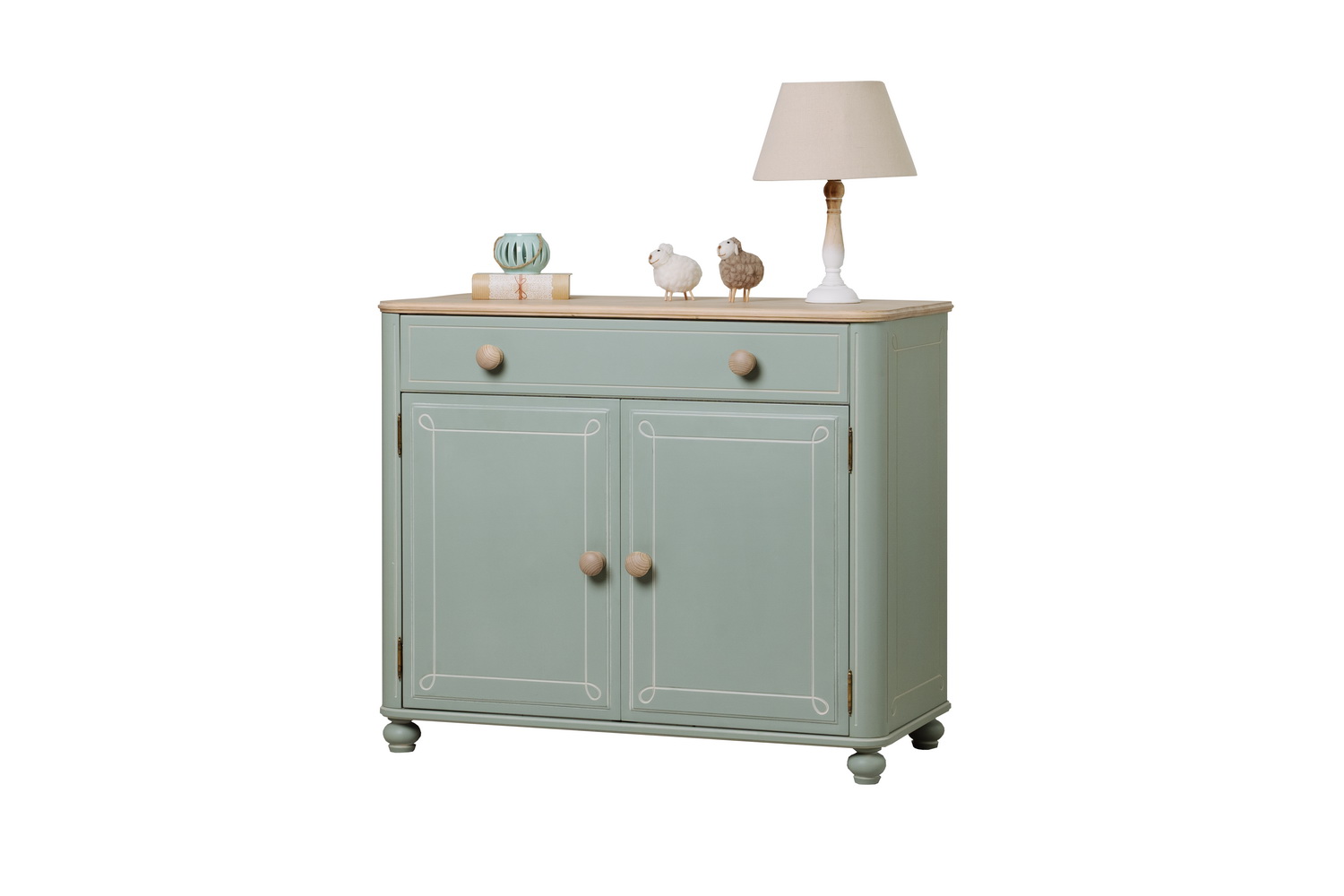 Комод с ящиком массив сосны Бетти №2