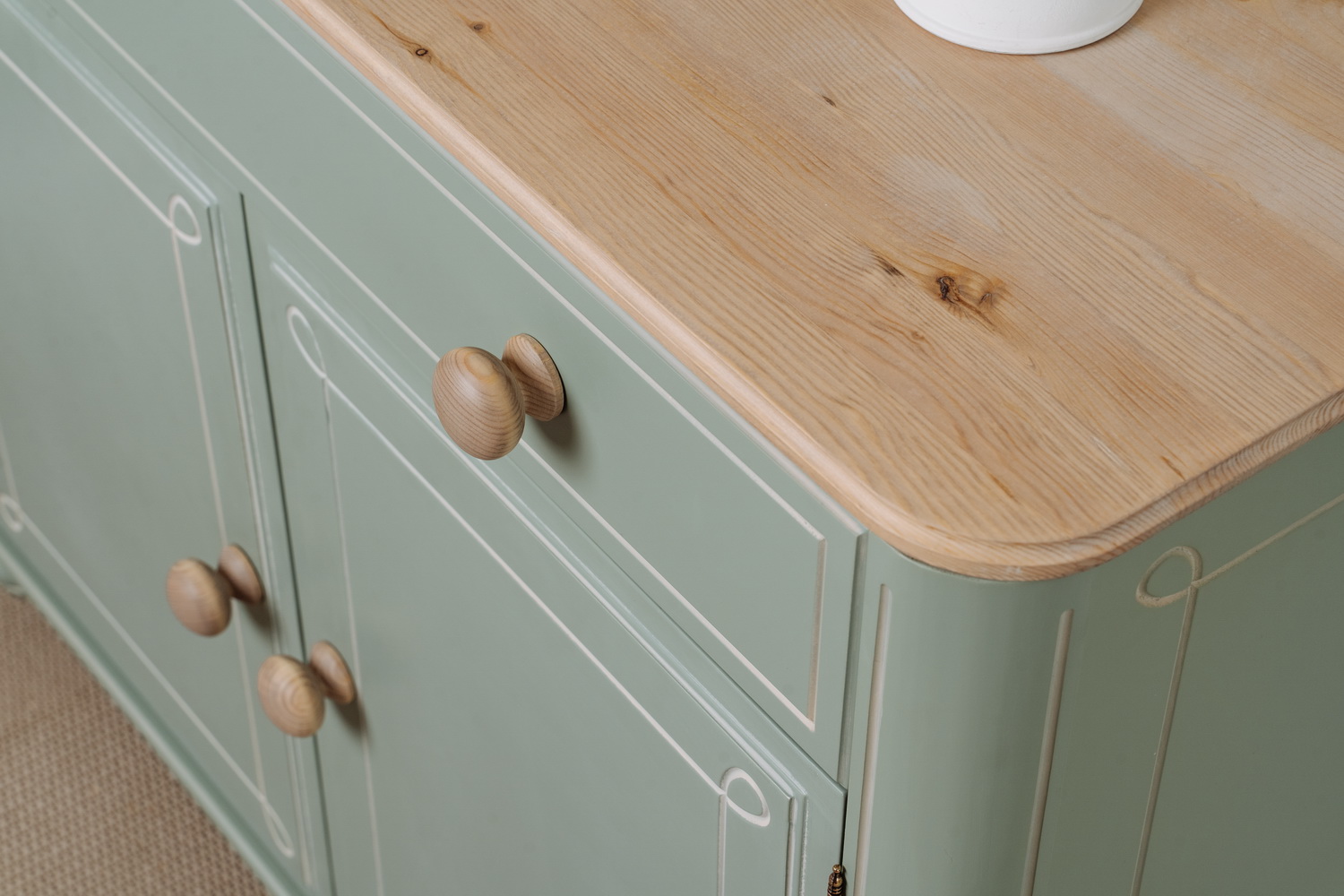 Комод с ящиком массив сосны Бетти №2