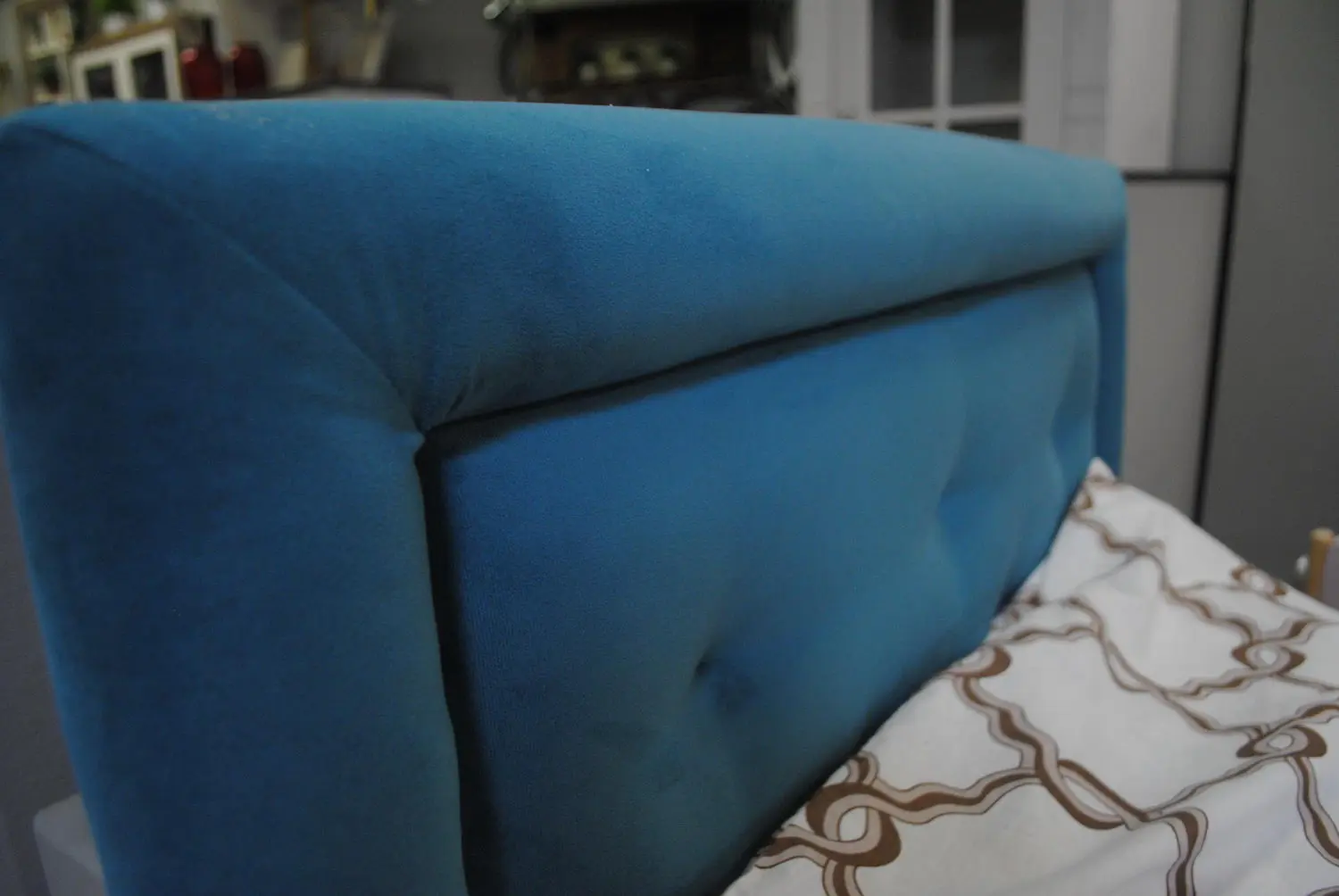 Кровать Классик-2/1 с мягким изголовьем 900х2000