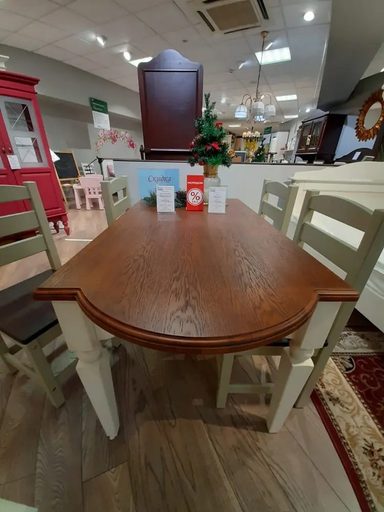 Стол Валенсия 2-37 1400х800х750 сосна