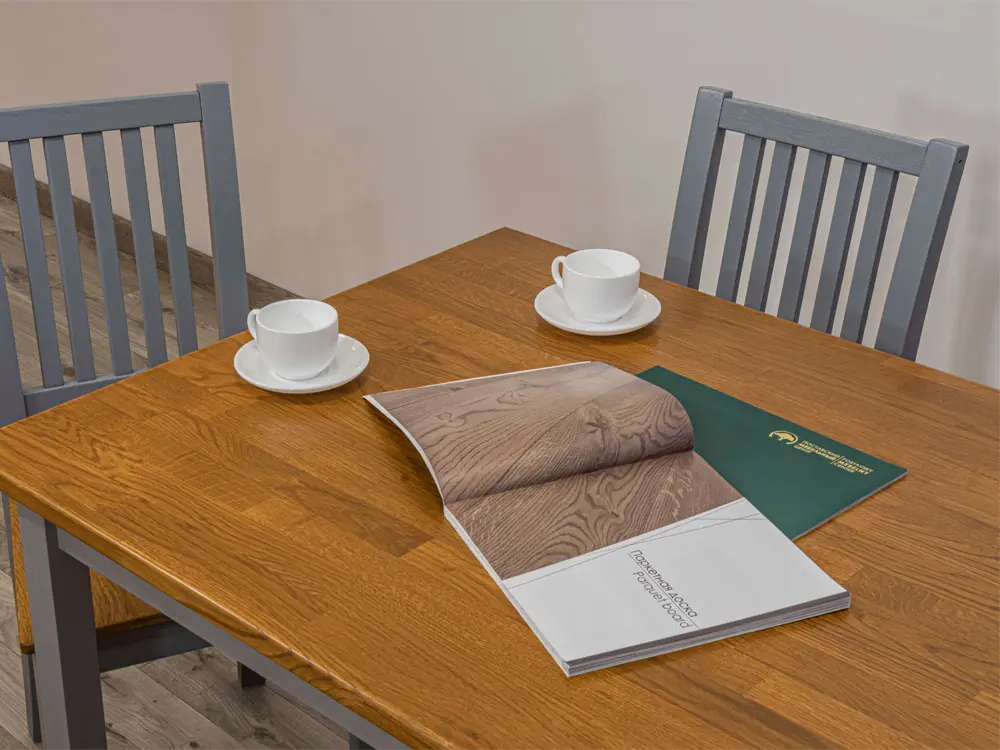 Стол обеденный прямоугольный Мартин 1250 комбинированный