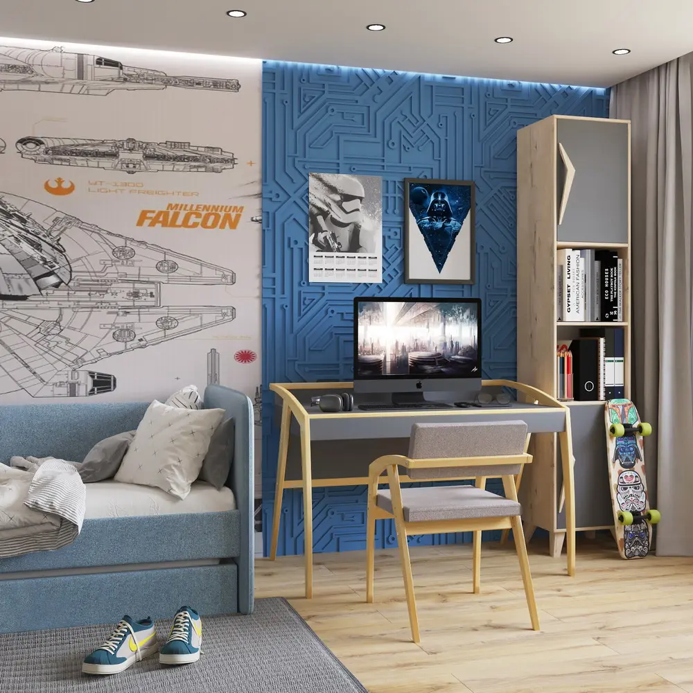 Стол Rabbit Wood Бруно Темно-серый