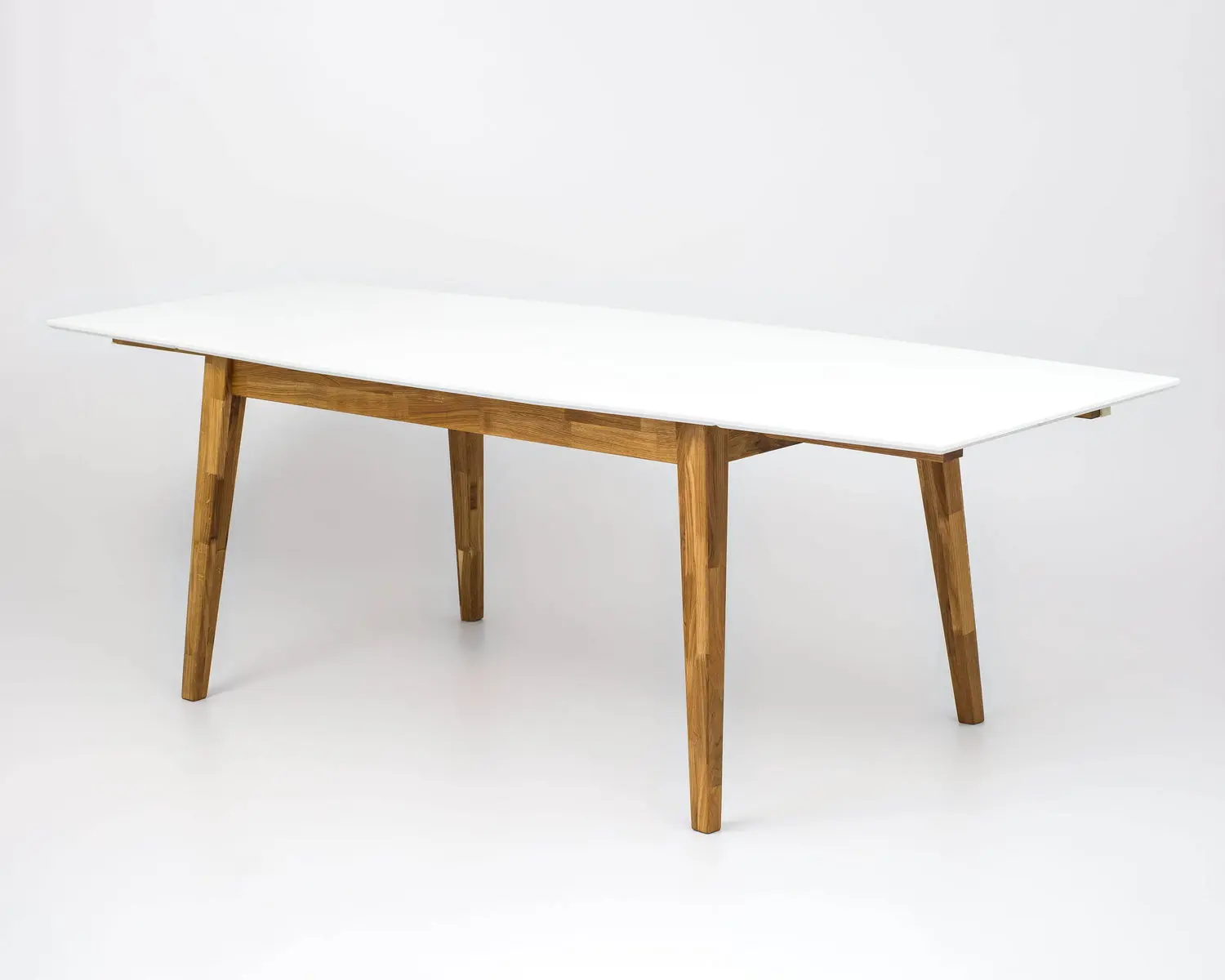 Стол массив дуба Урбано (две боковые вставки по 400 мм)