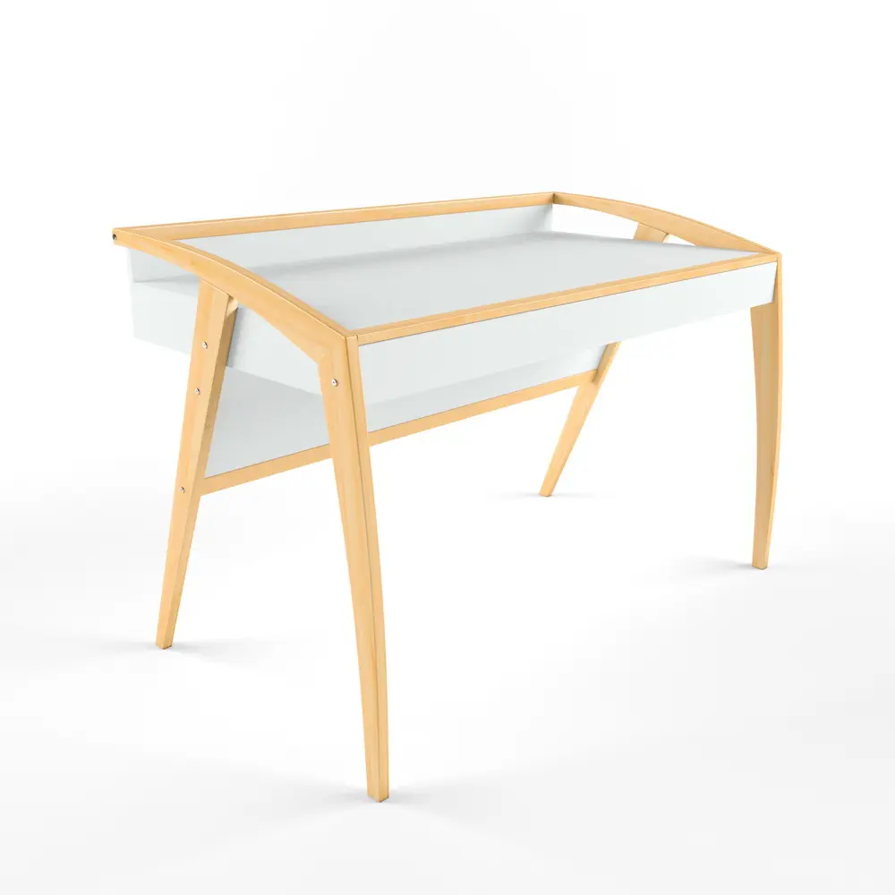 Стол Rabbit  Wood Бруно Белый  