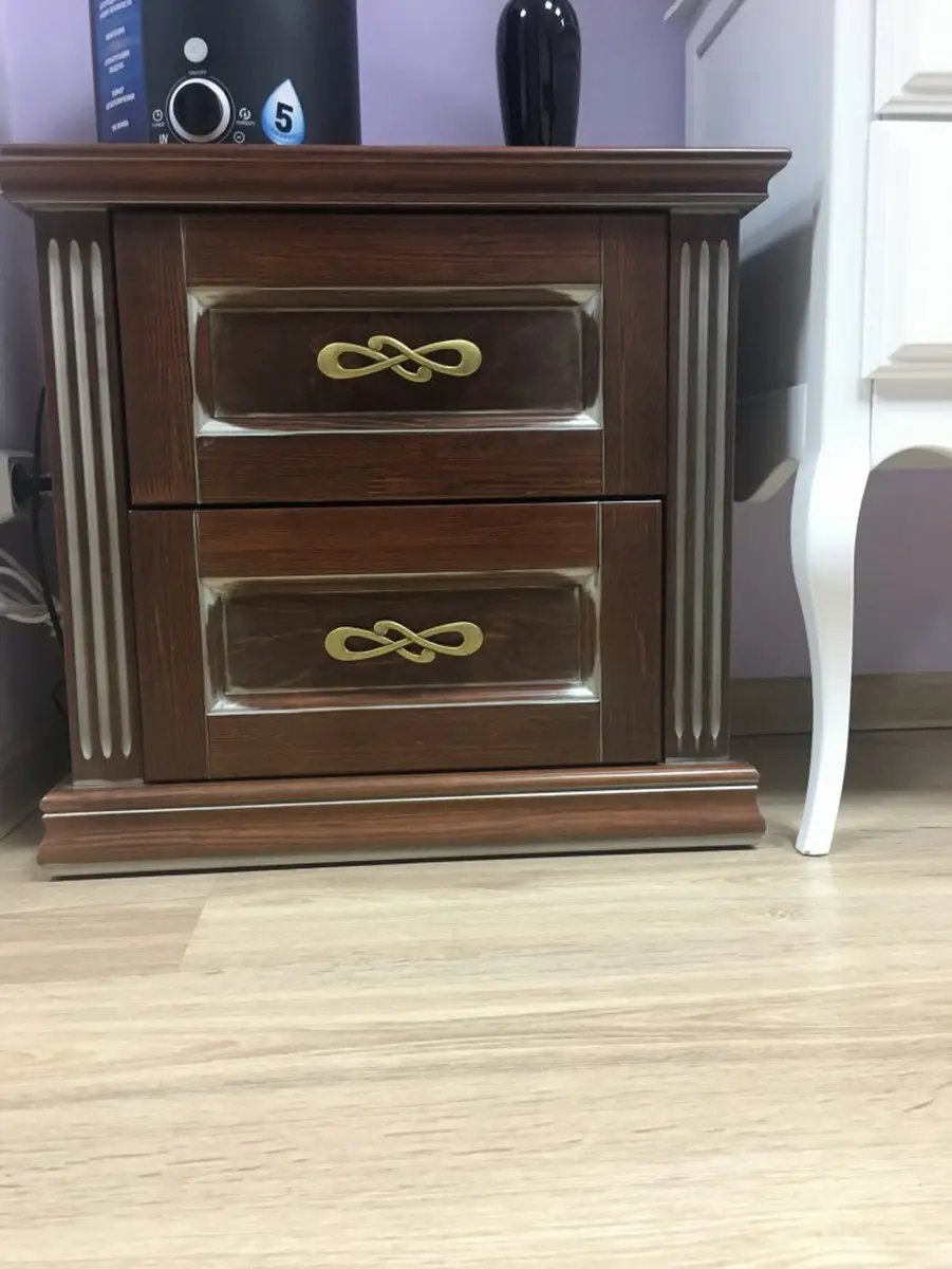 Тумбочка Венеция 2 ящика