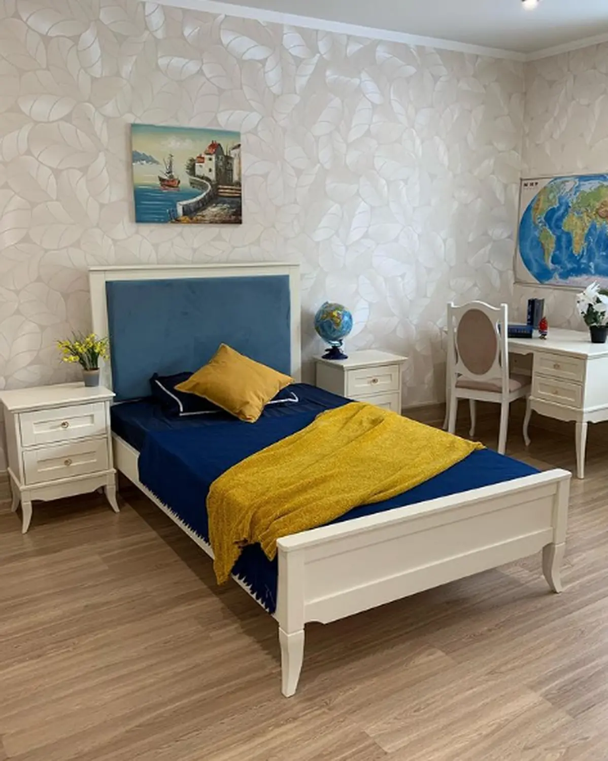 Кровать  "Римини" 1400х2000  с мягким изголовьем