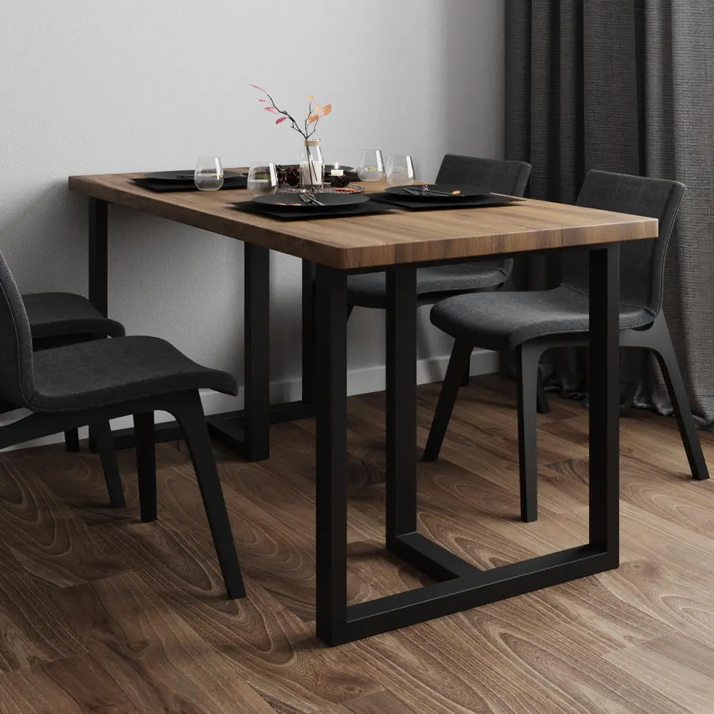 Обеденный стол массив прямоугольный 06-09