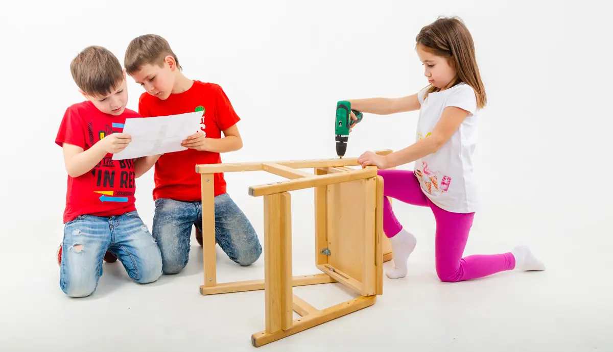 Стул  Rabbit   Wood лак  