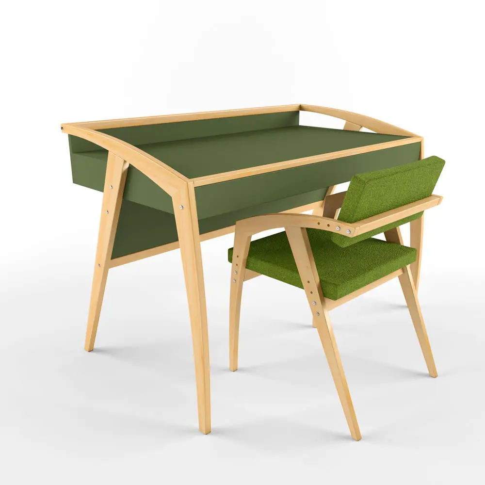 Стол массив березы Rabbit Wood Бруно Олива