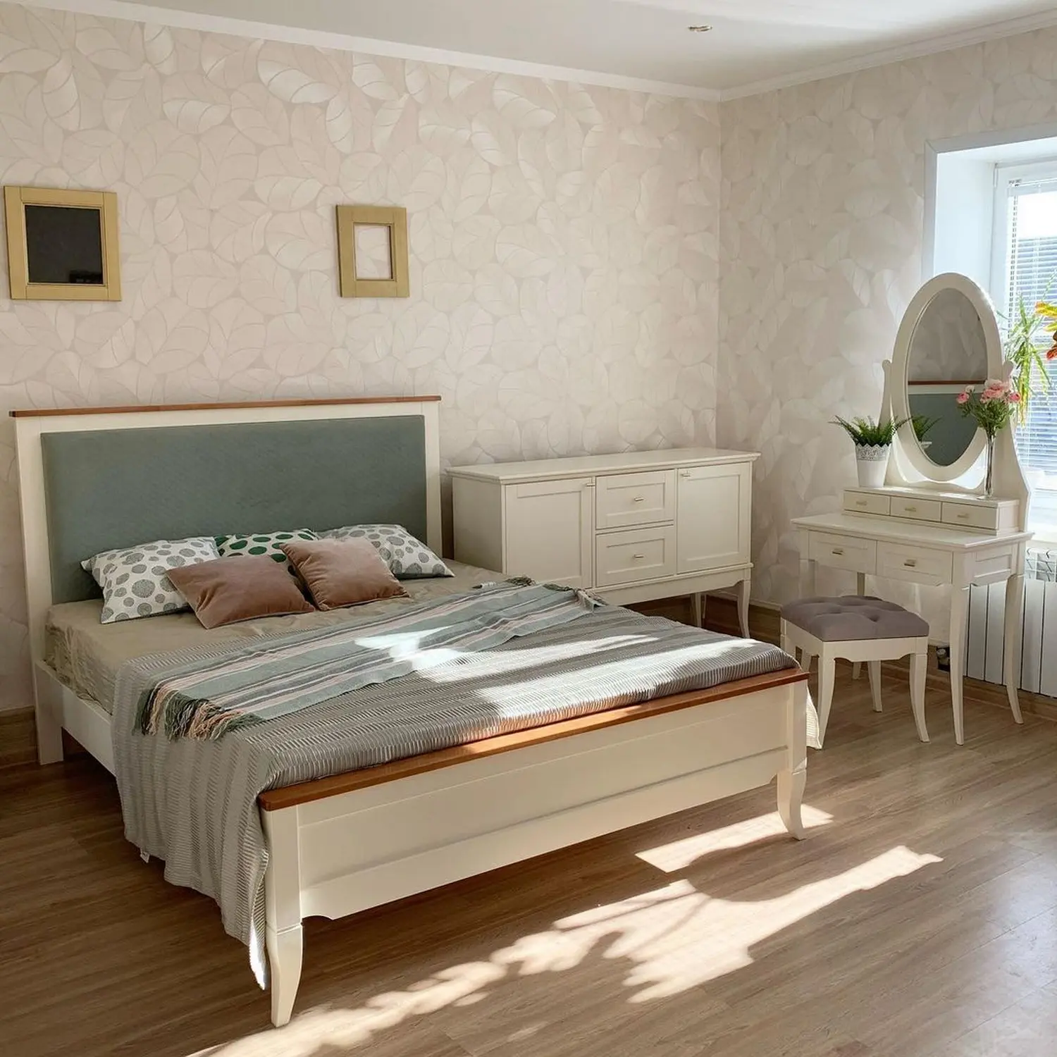 Кровать "Римини"1800х2000 с мягким изголовьем