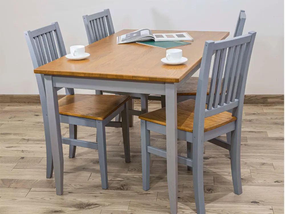 Стол обеденный прямоугольный Мартин 1250 комбинированный