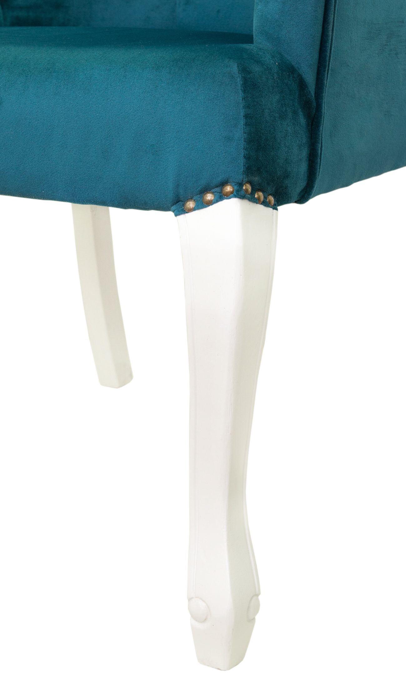 Классическое кресло Deron Blue and White