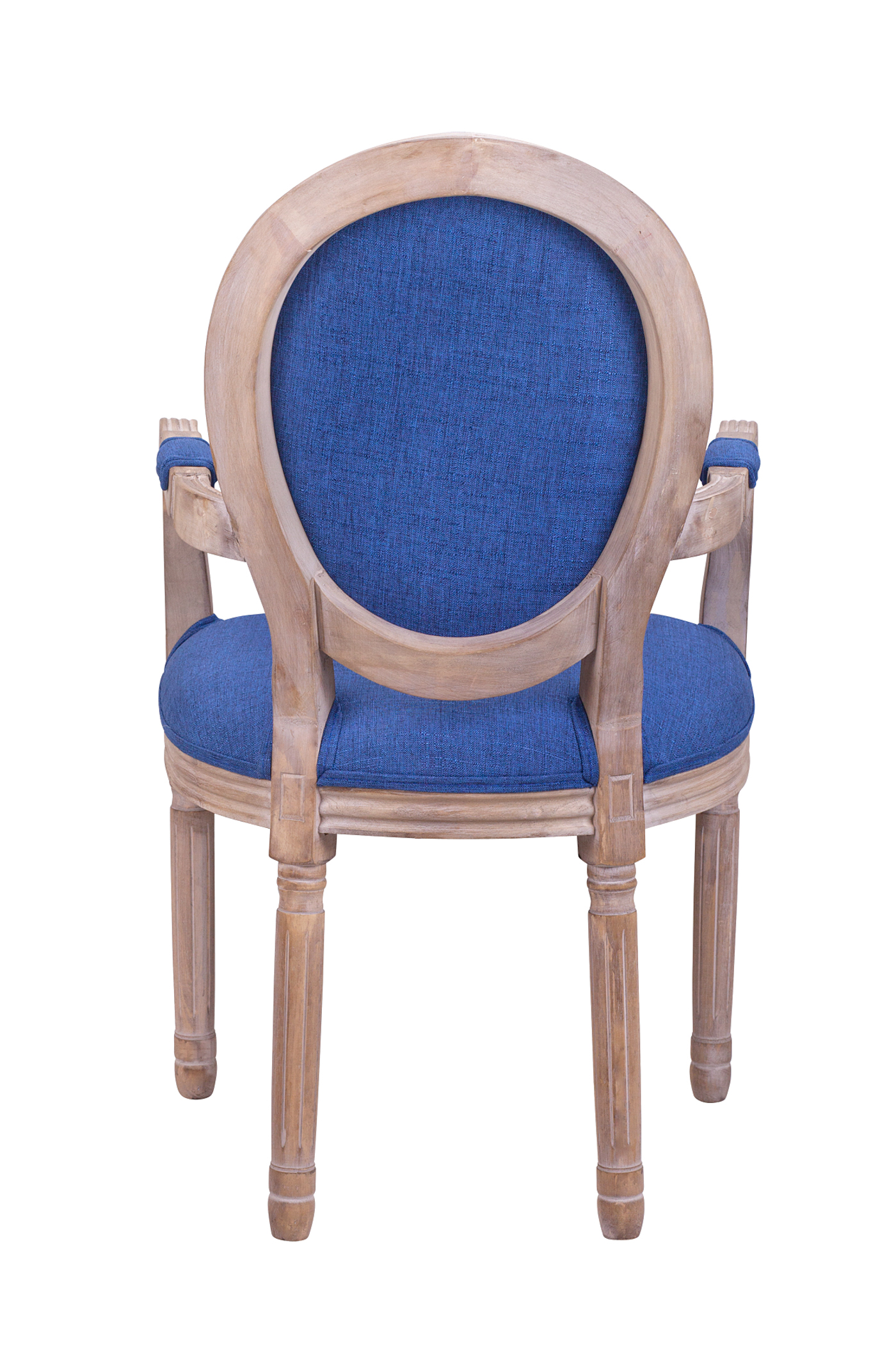 Мягкий стул с подлокотниками Volker Arm Original Blue