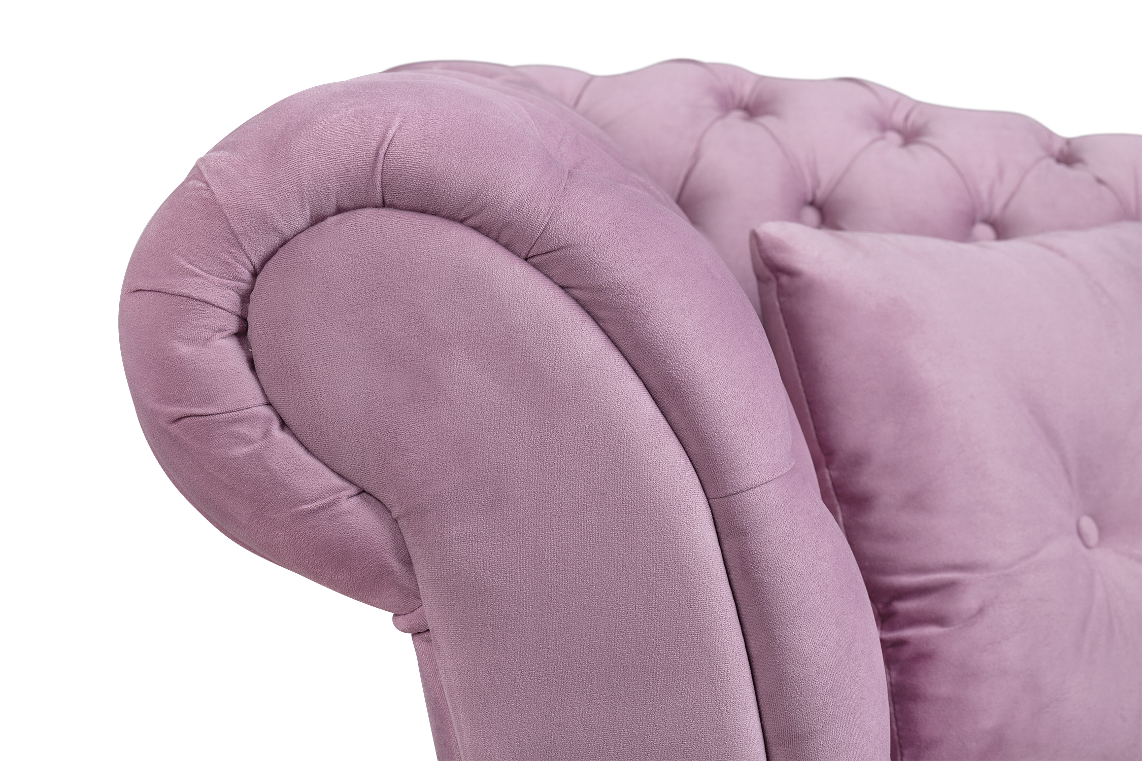 Двухместный диван Lina розовый