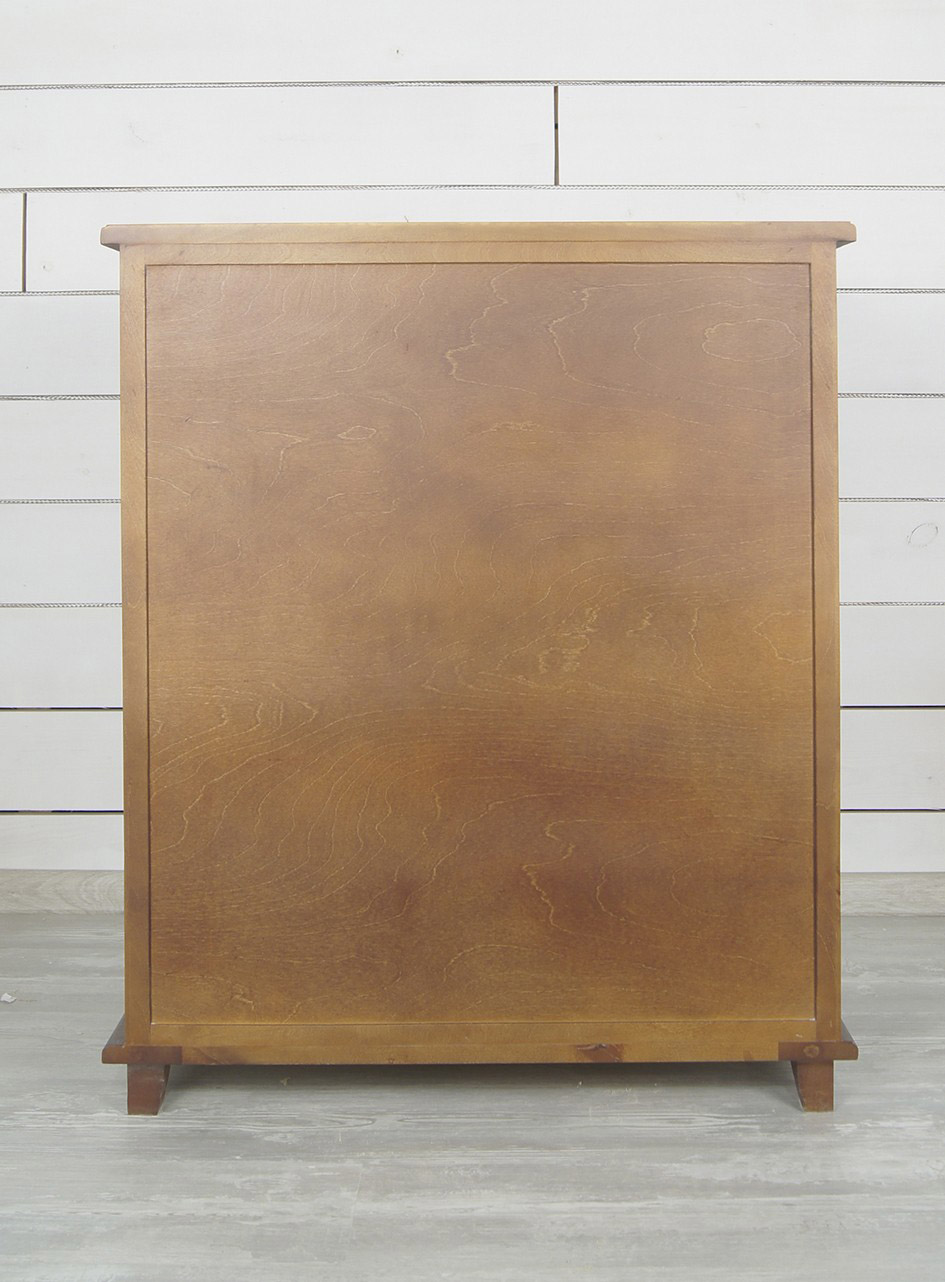 Вертикальный комод массив дерева Gouache Birch (7 ящиков) арт G20017ETG/1