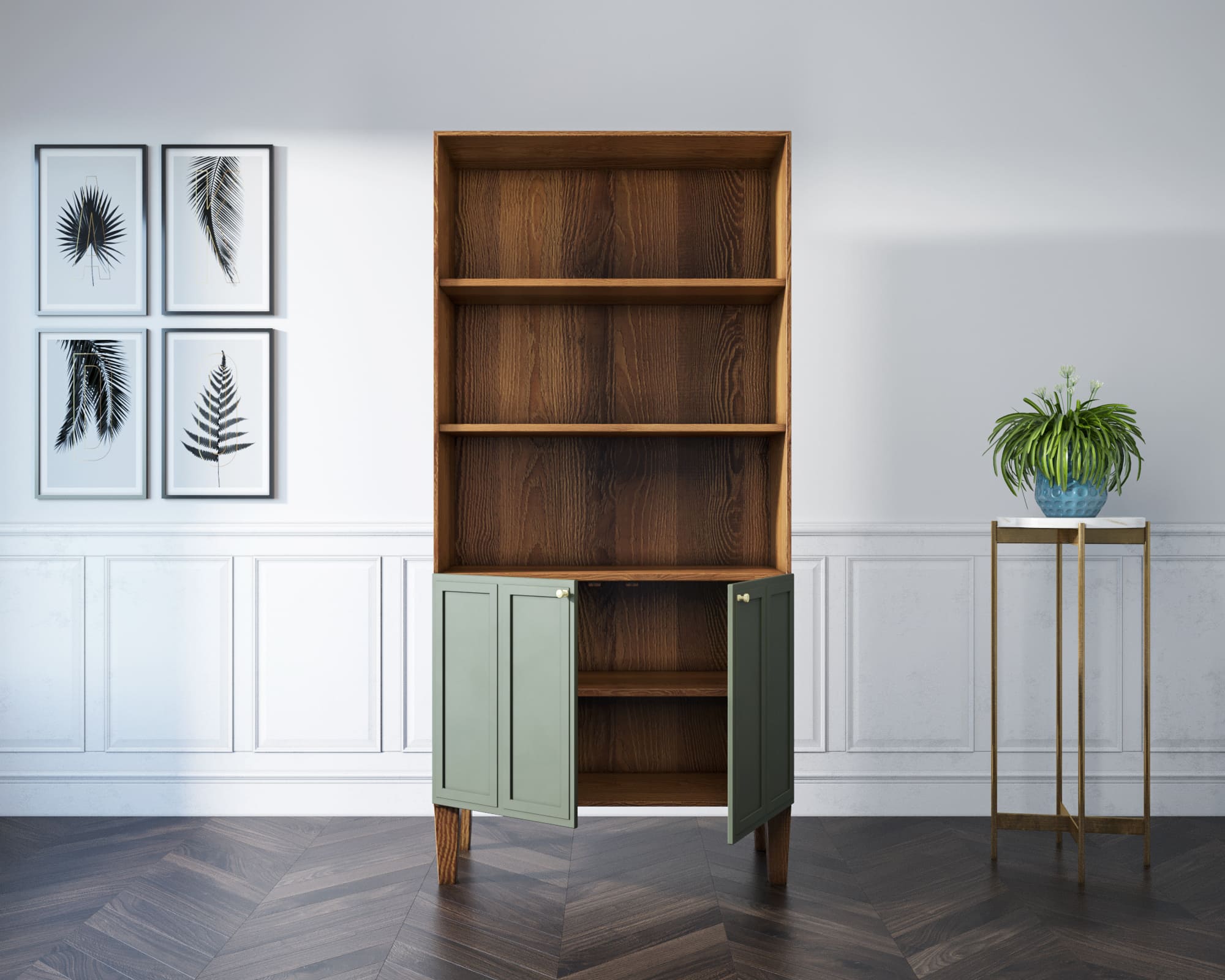 Стеллаж двухстворчатый "Andersen"