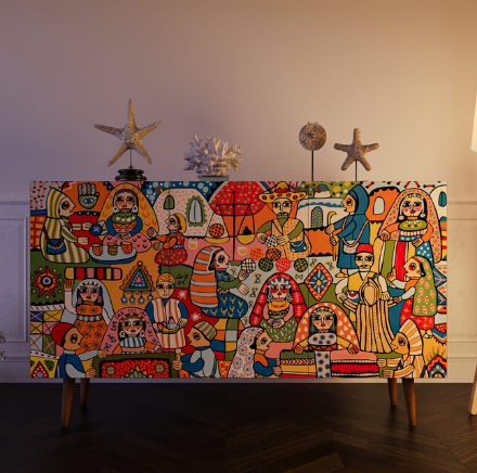 Комод "Berber" три дверки