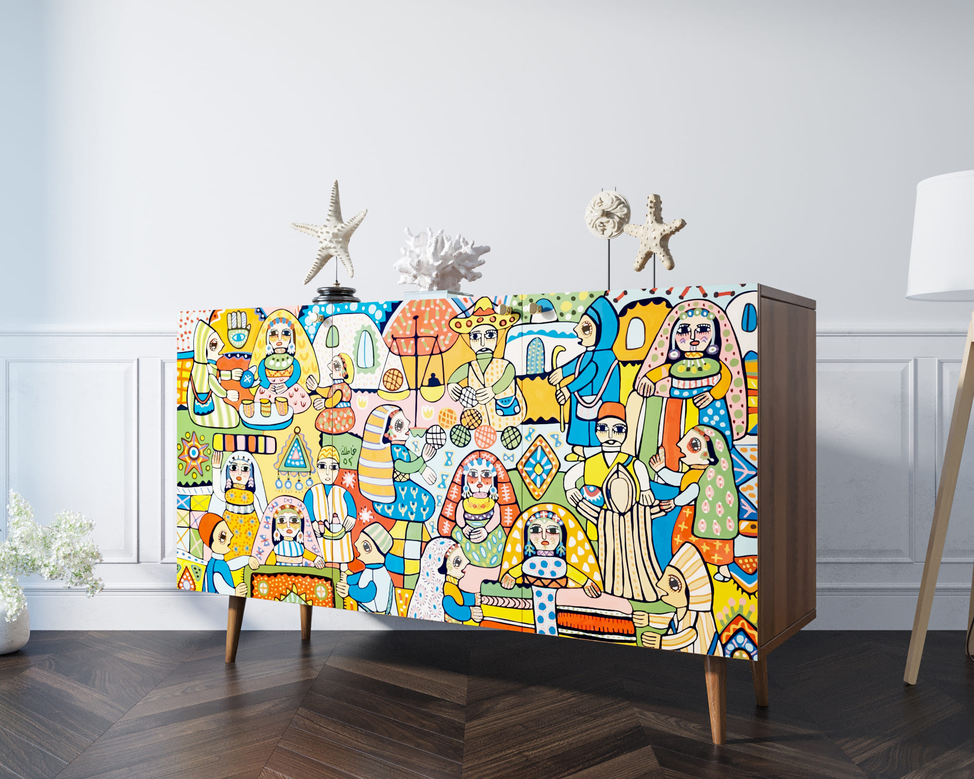 Комод "Berber" три дверки