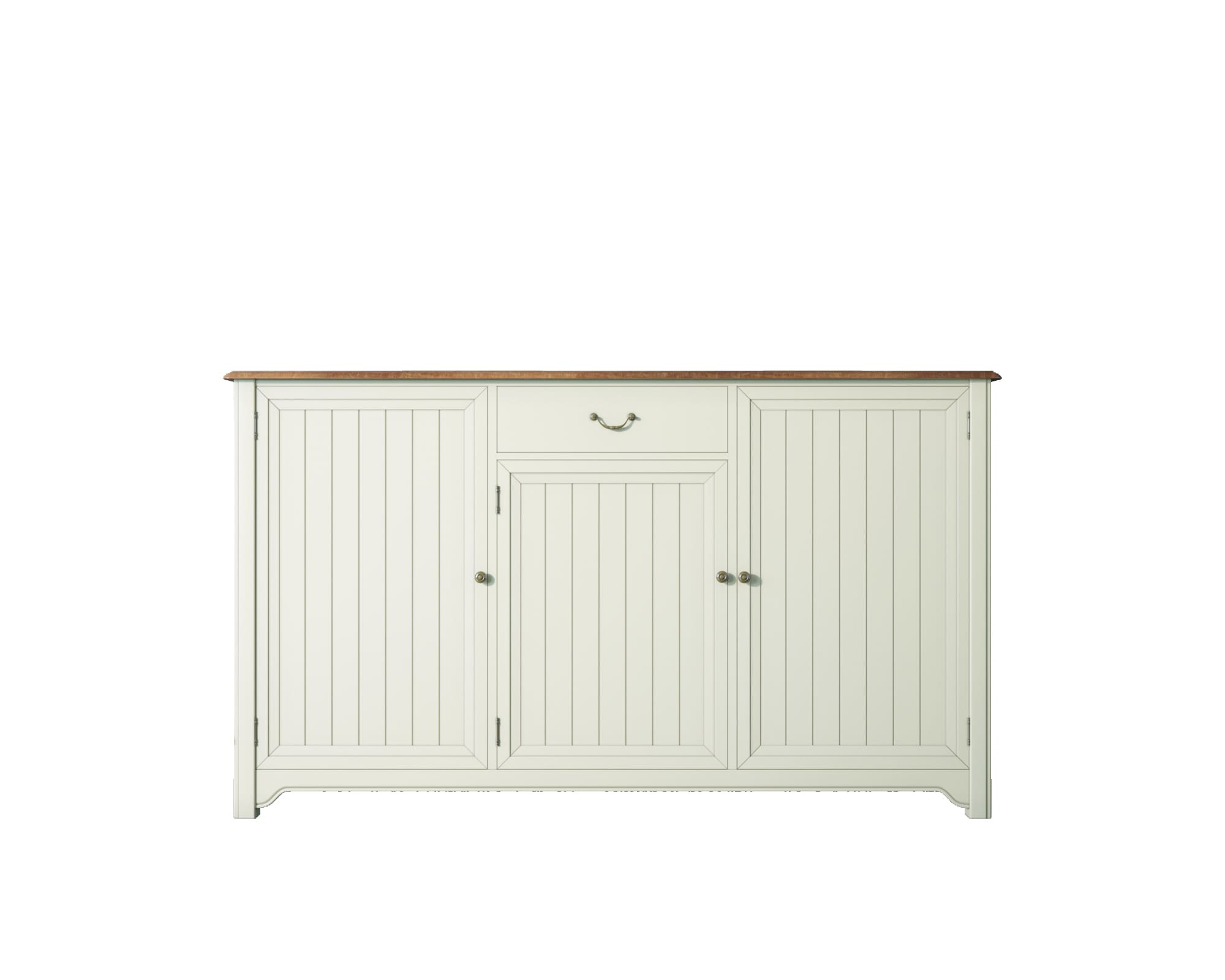 Бежевый комод Olivia 3 двери/1 ящик