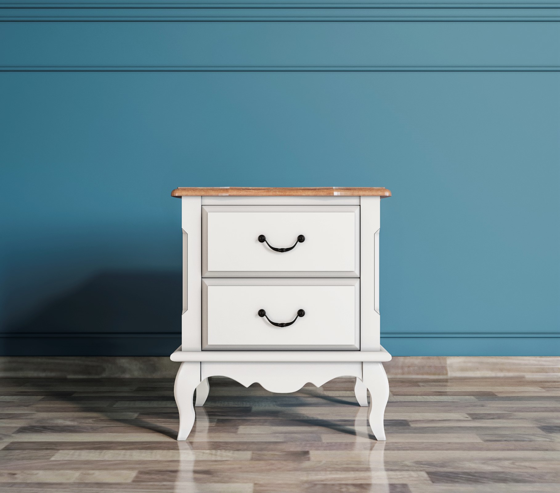 Прикроватная тумба leontina на два ящика