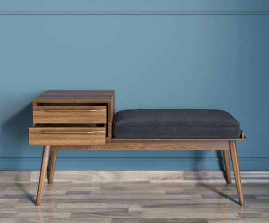 Лавка с 2 ящиками "Bruni"