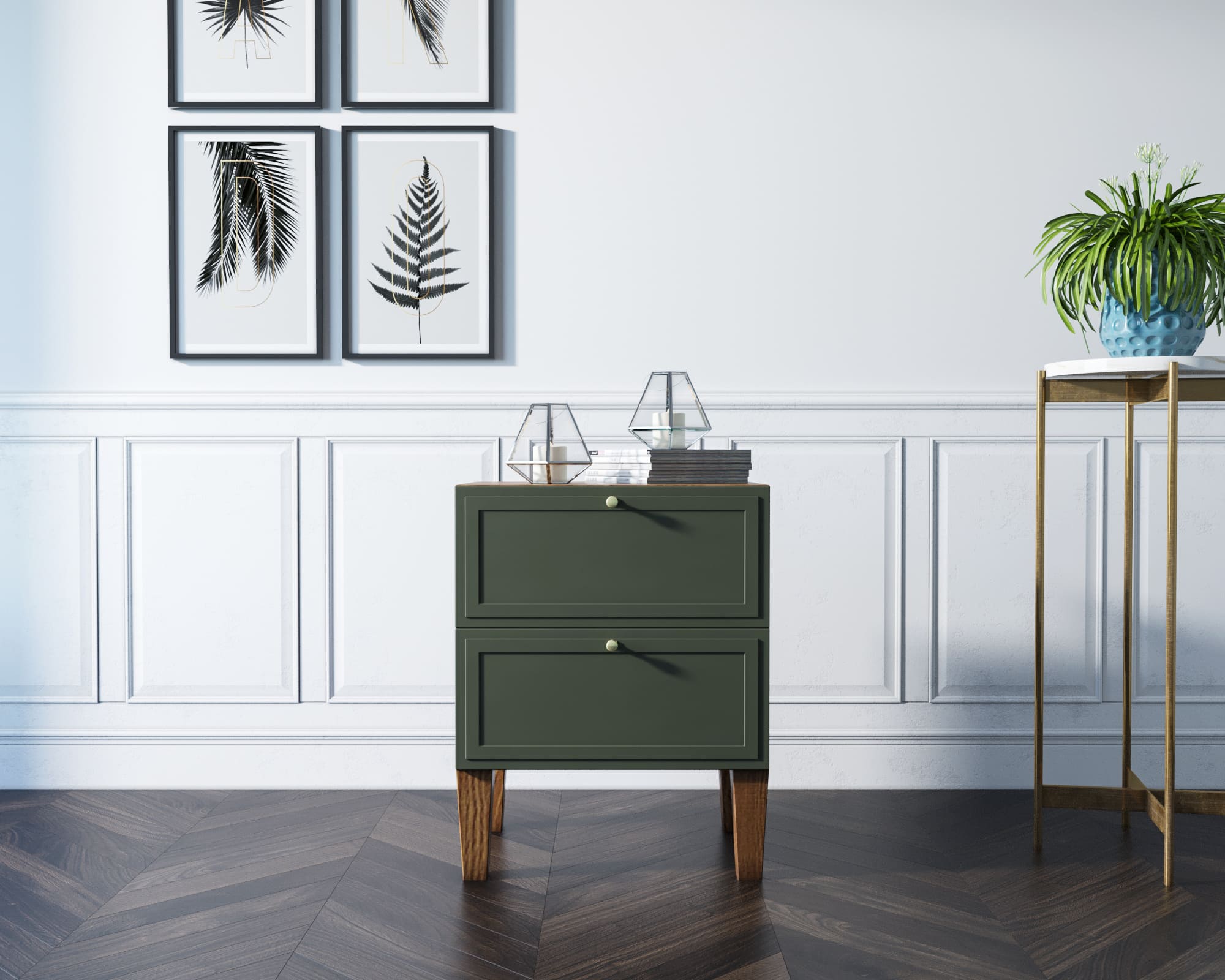 Комод-тумба с двумя ящиками "Andersen"