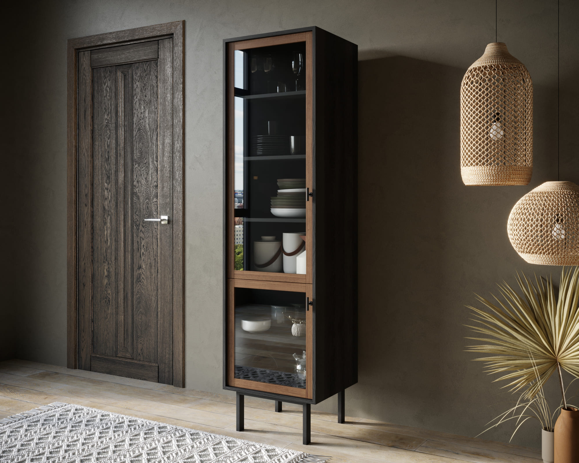 Шкаф c двумя дверками "Emerson"