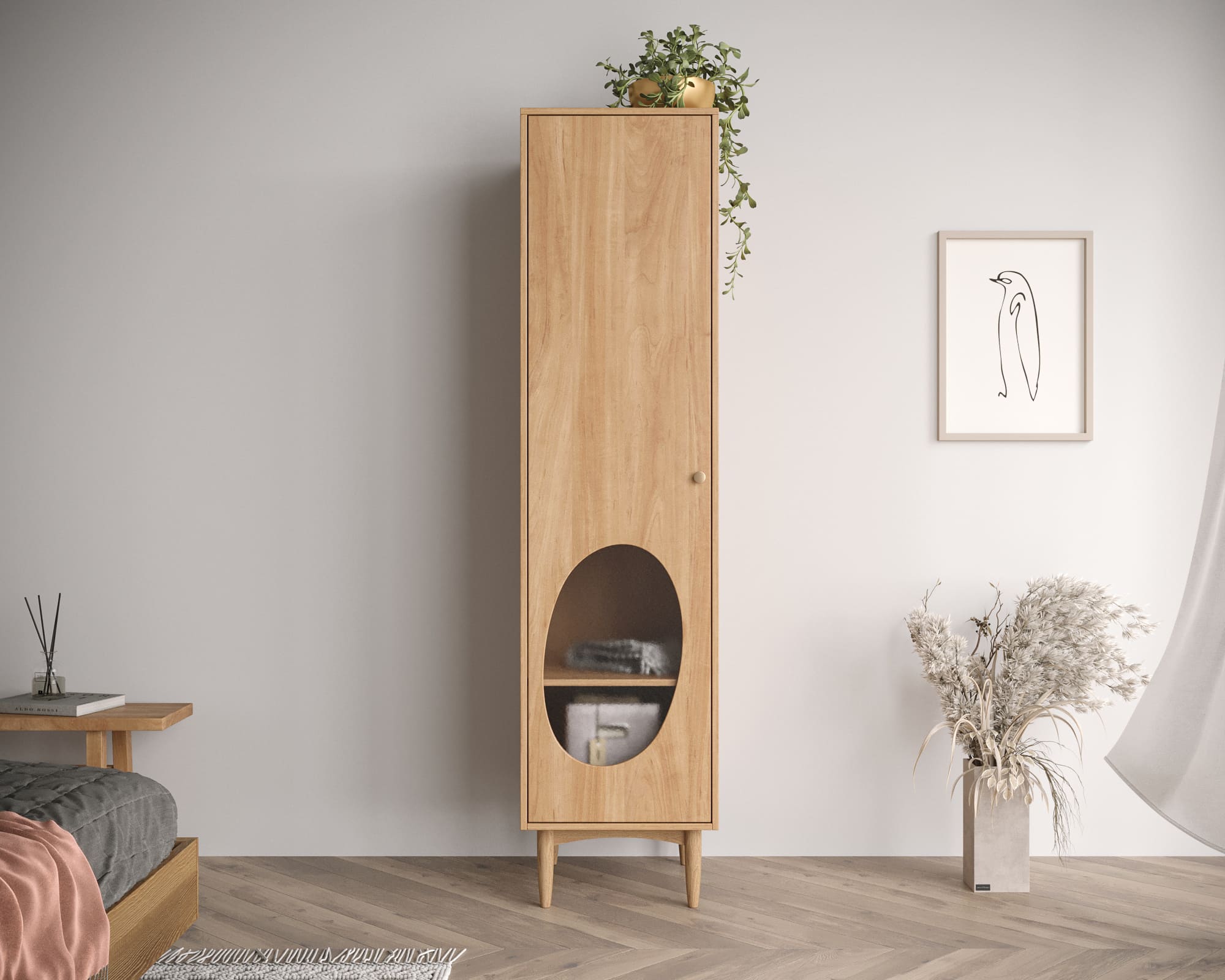 Шкаф трехстворчатый Bubble арт BBL114