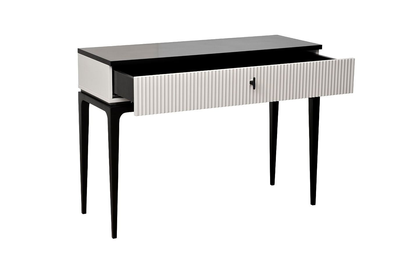 GD-00006 Консоль Este черно/серая 109*40*80см