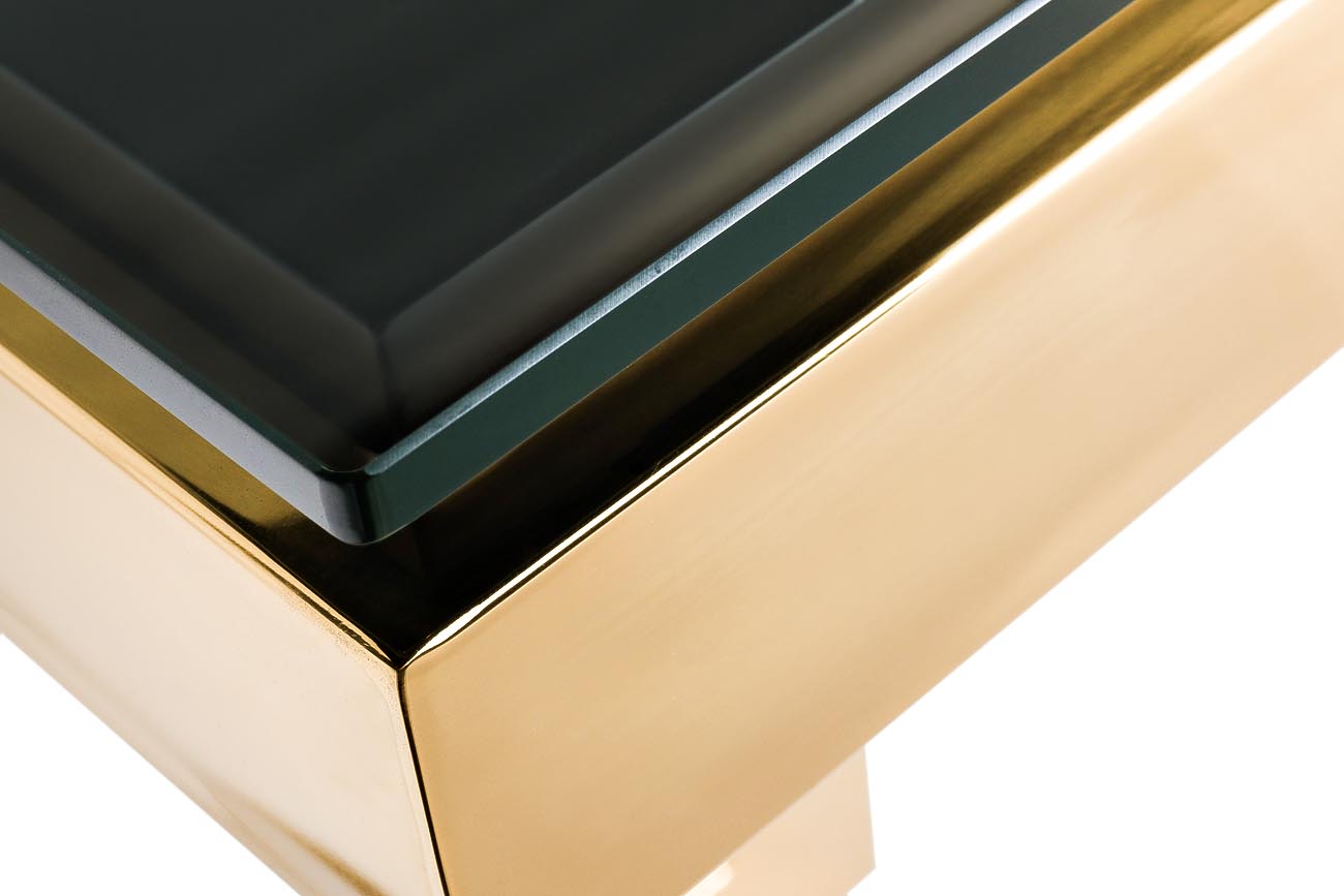 58DB-CST18166 Консоль Marbella, черная/ золото