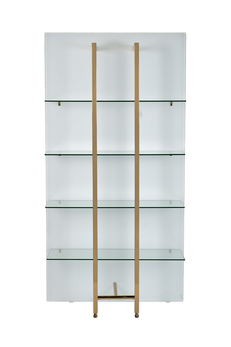 58DB-SH17071CS Стеллаж Marbella White бел/зол. 