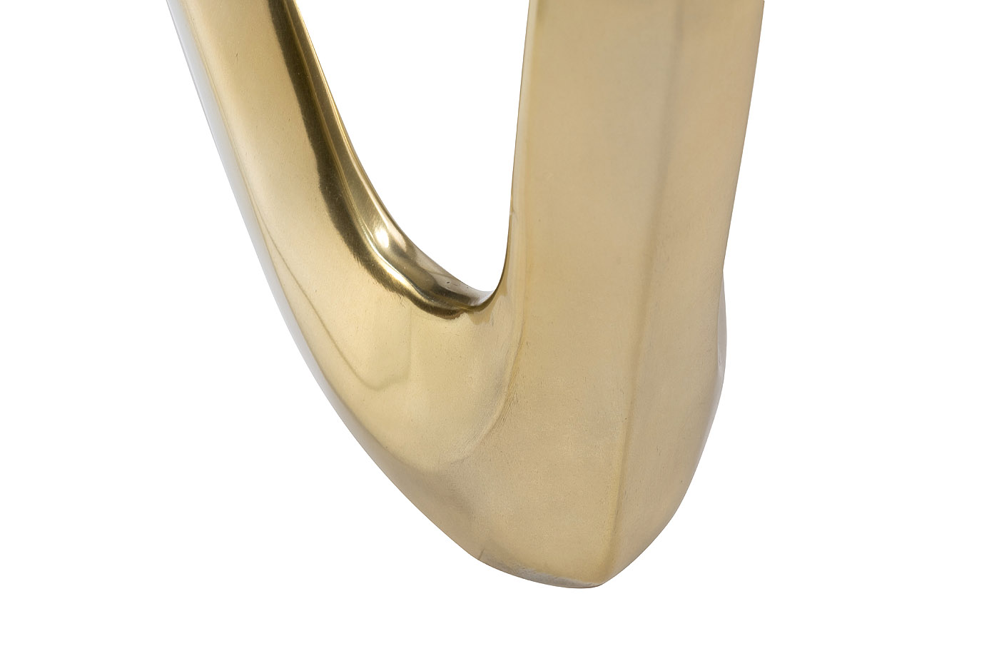 69-112039 Стол журнальный "Diva" металл золотой 