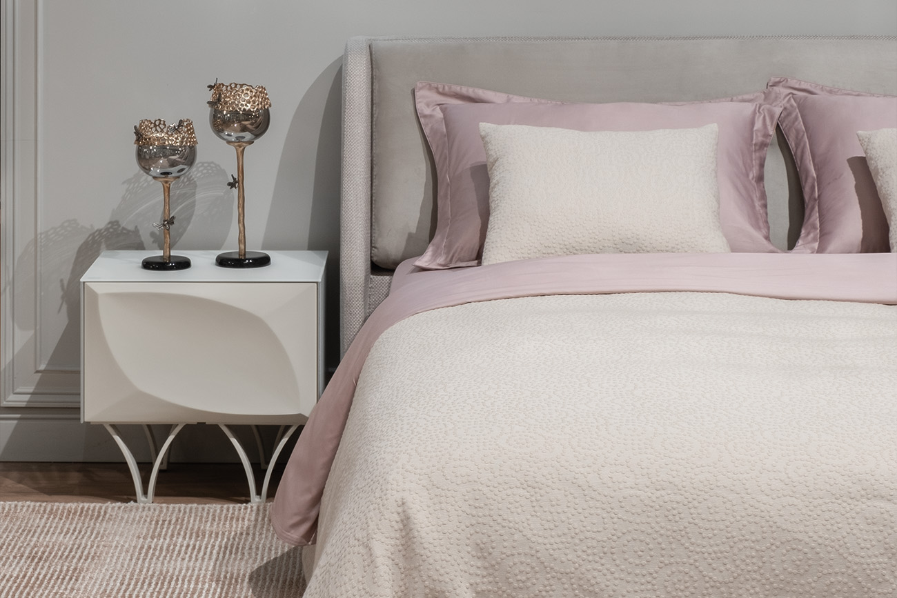 16AMR-IL180230-POKR BEG Покрывало Иллюзия беж 