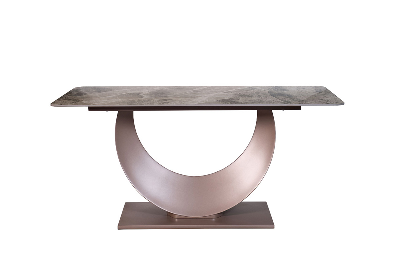 76AR-7836-STOL/OB Стол обеденный иск.камень серый