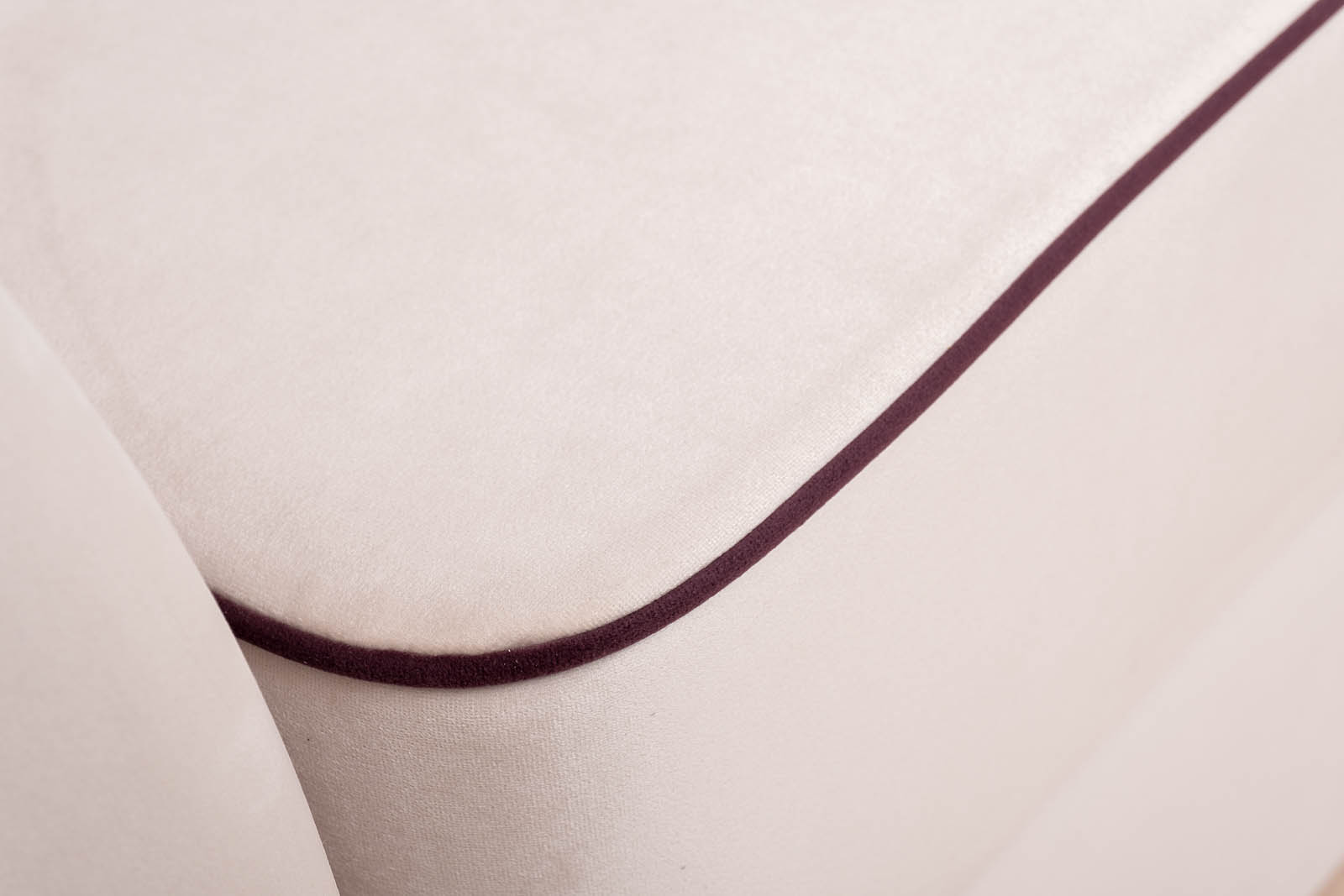 Диван Mores(K)кант трехместный раскладной, велюр бежевый Colton 002-BEG