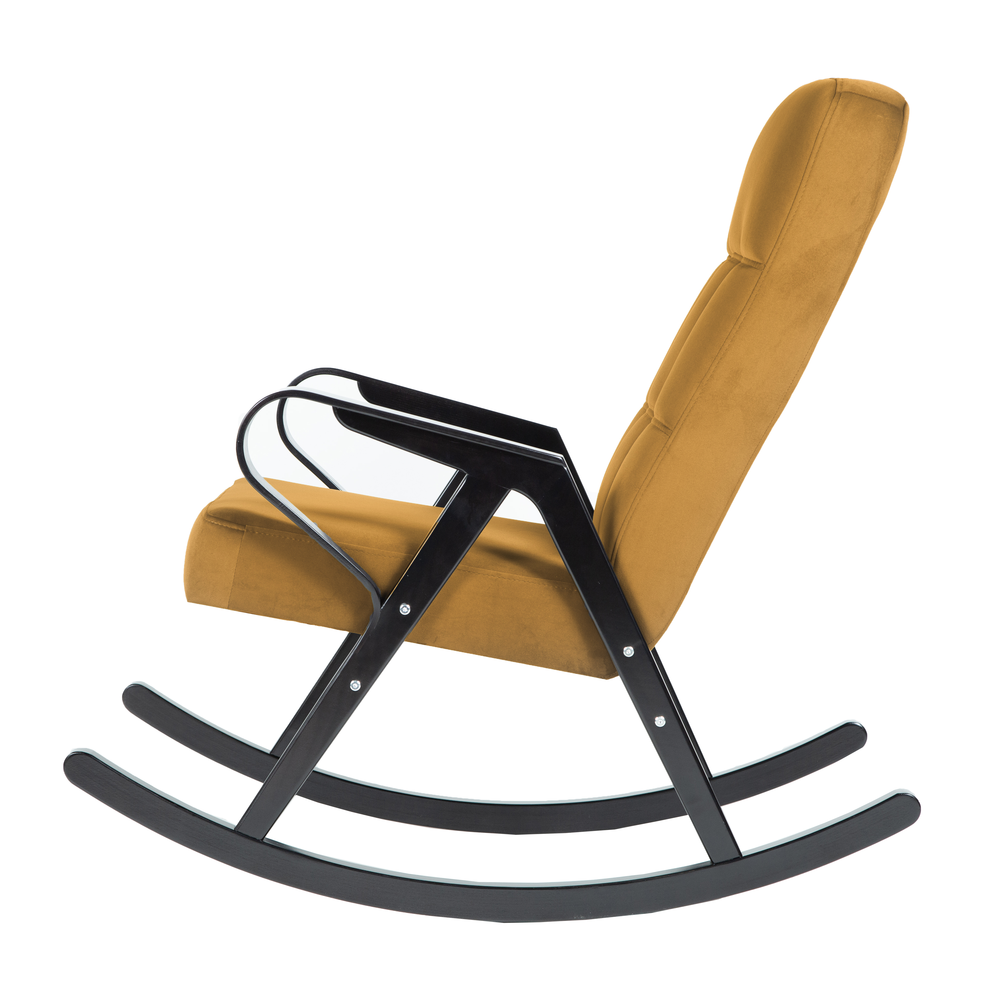 кресло-качалка Форест  фреш 23 охра каркас  Чёрный