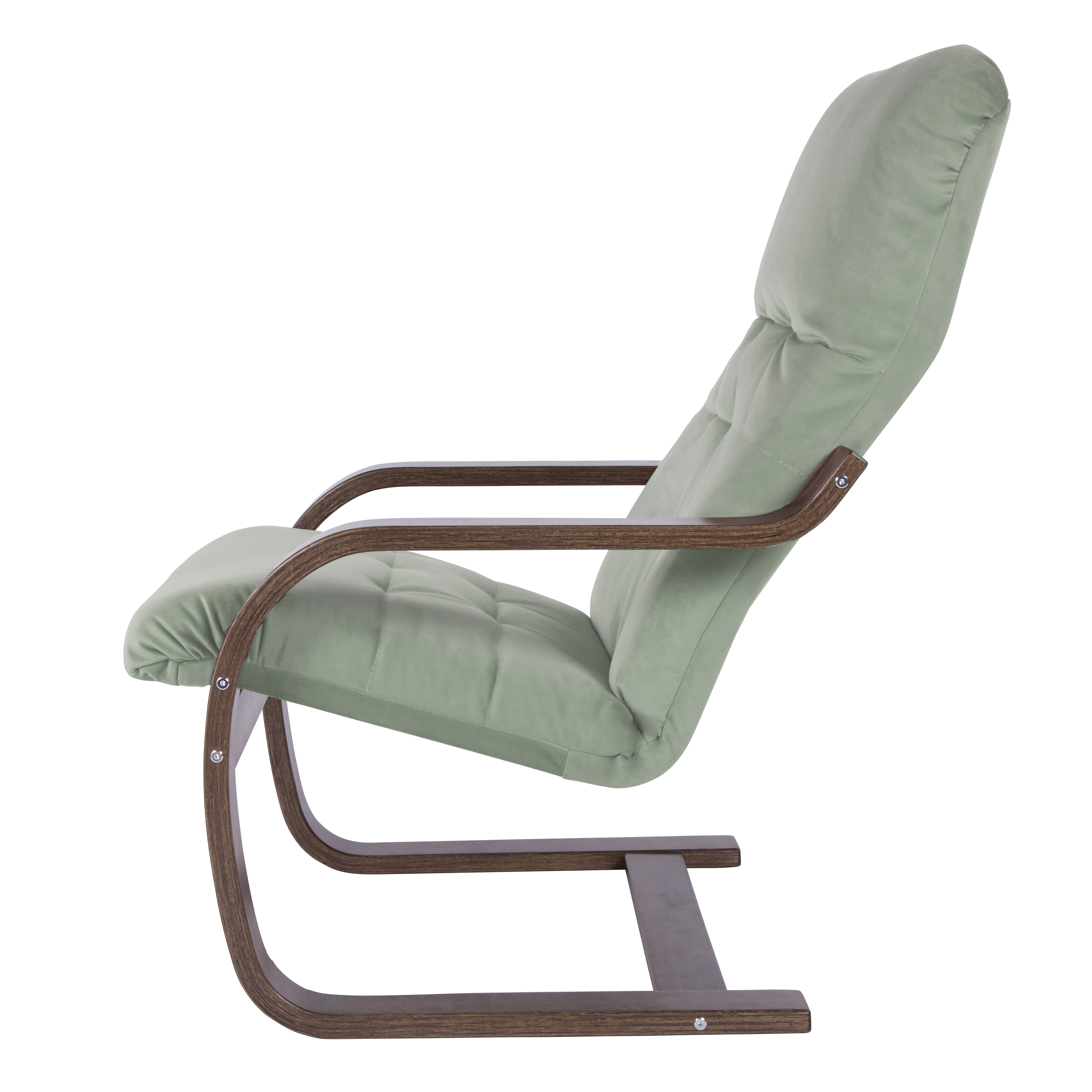 кресло Сайма  Фреш 19 минт каркас  Орех