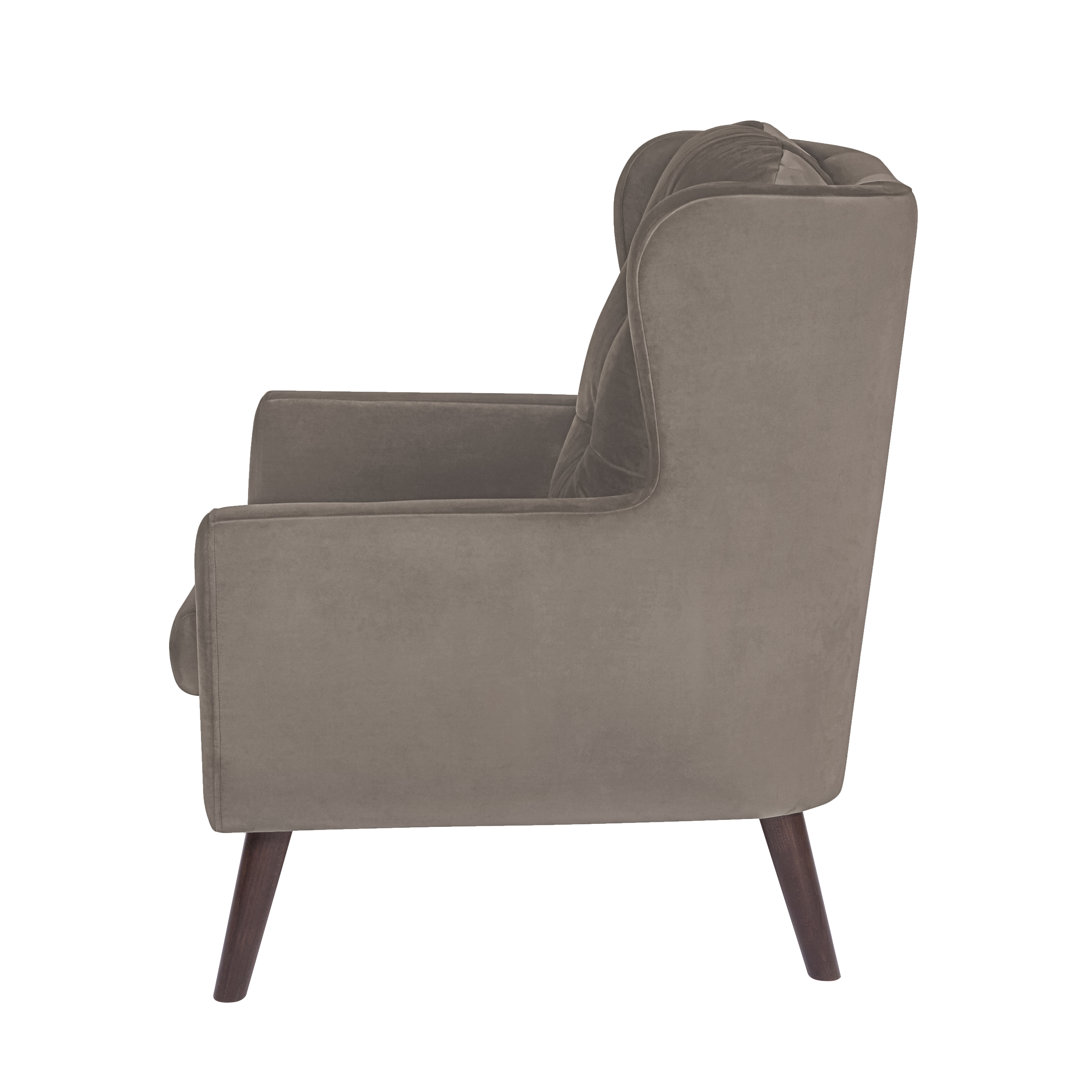 кресло Гермес  фреш 04 бежевый каркас  Орех