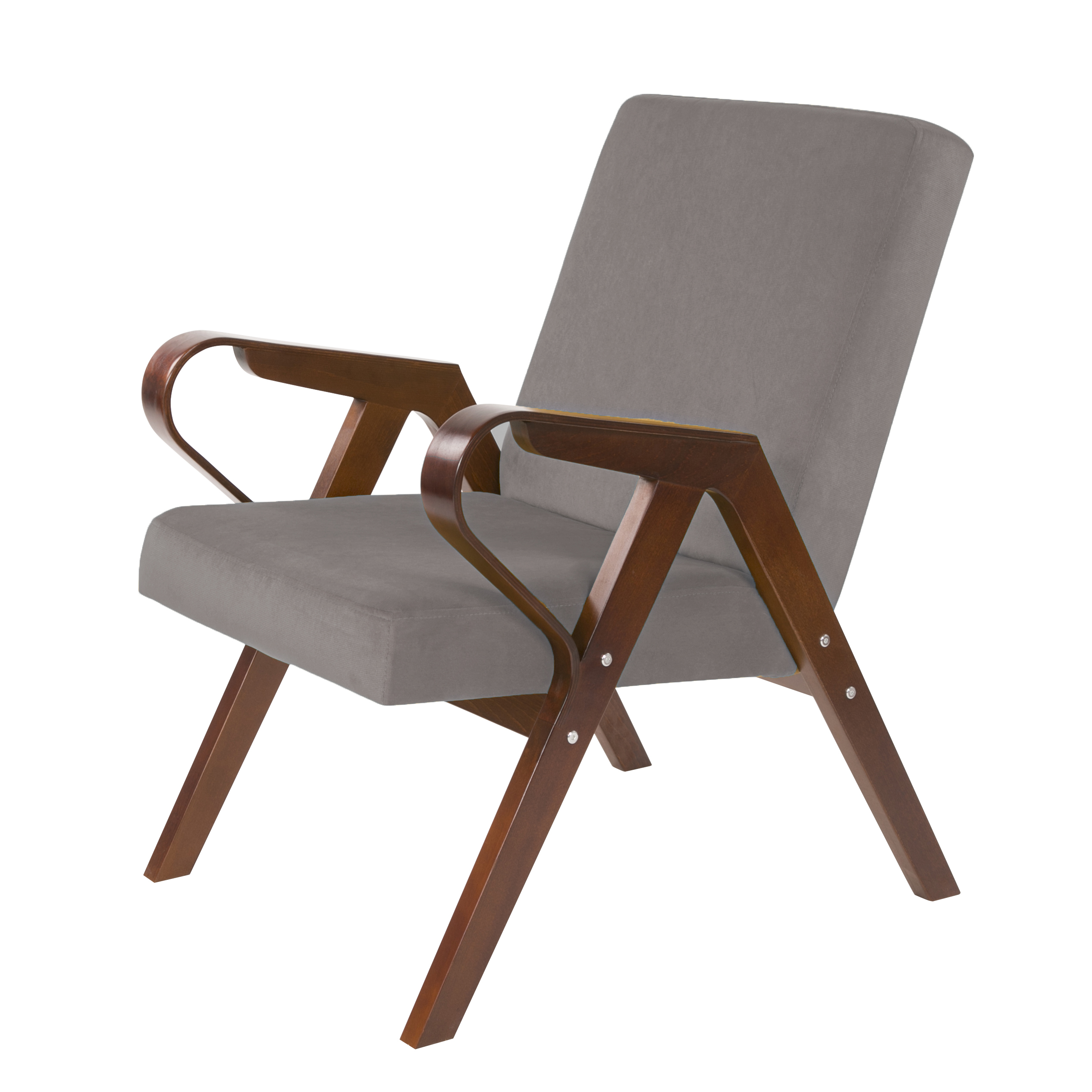 кресло Форест фреш 04 бежевый каркас Вишня