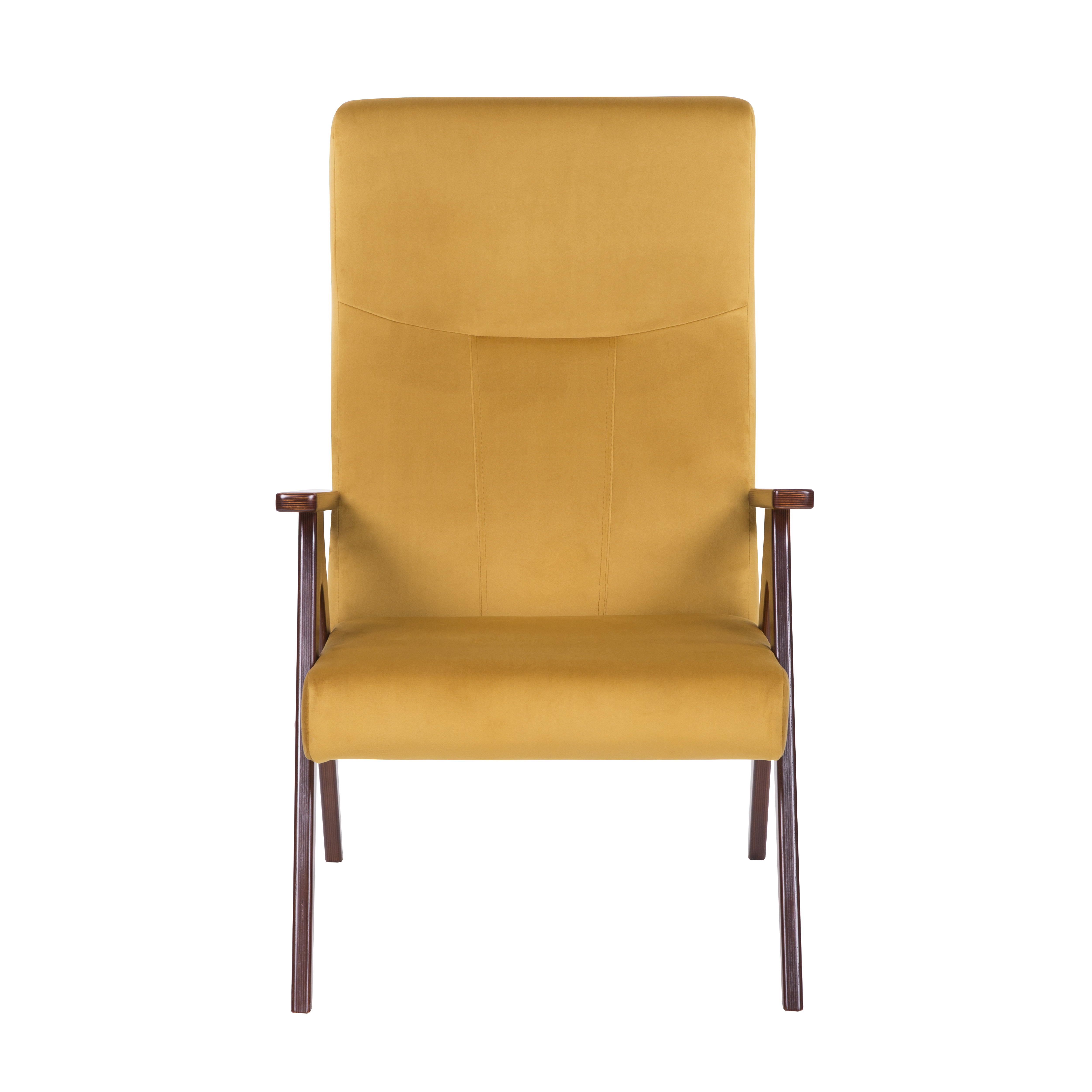 кресло Оскар  Охра каркас  Вишня