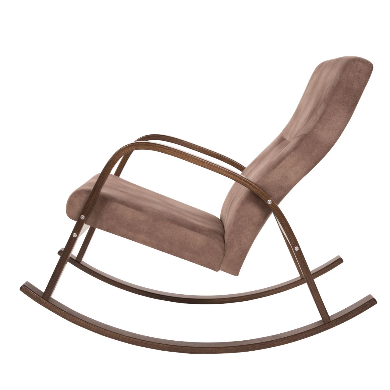 кресло-качалка Ирса Орех каркас Вишня