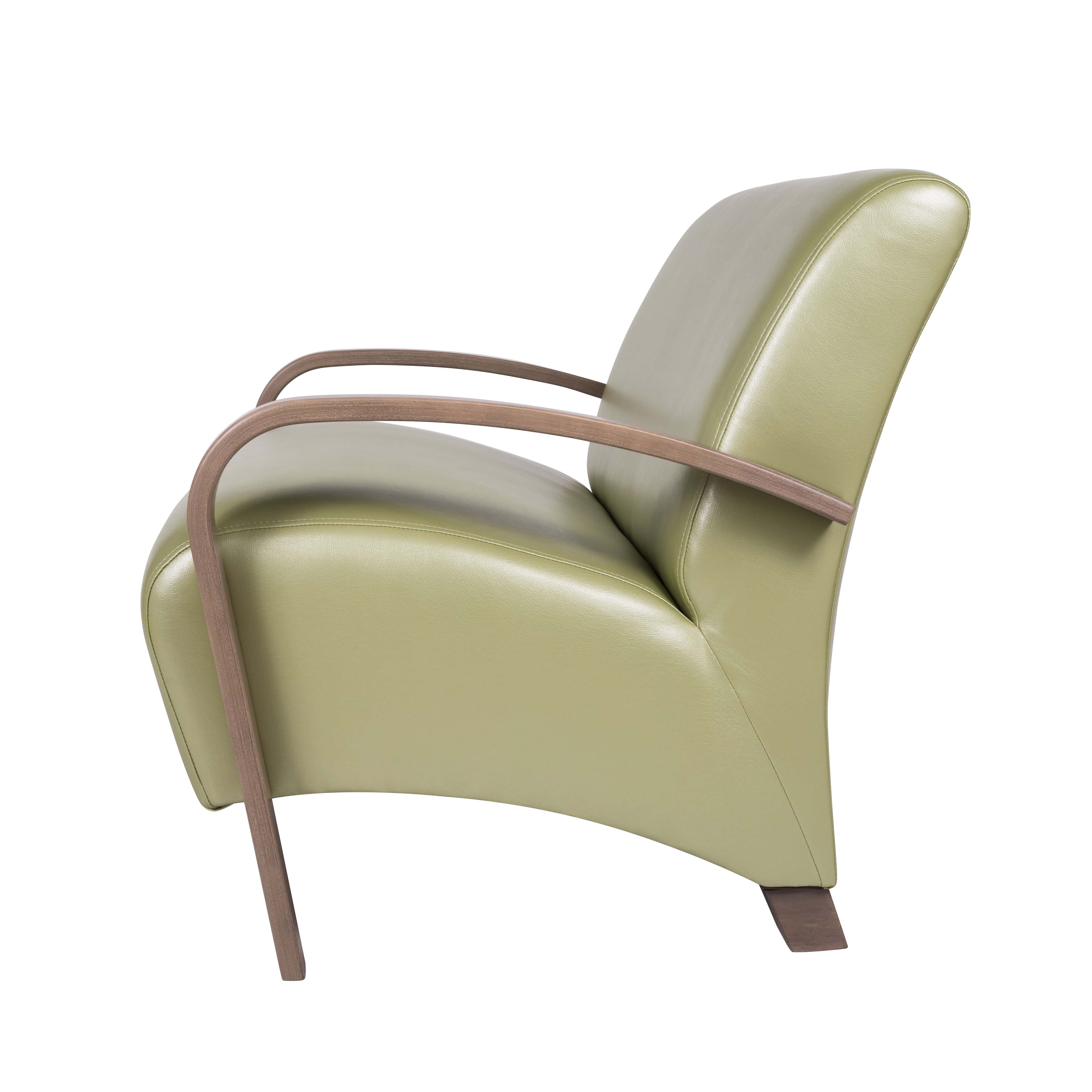 диван Балатон Экокожа зеленый каркас Шимо