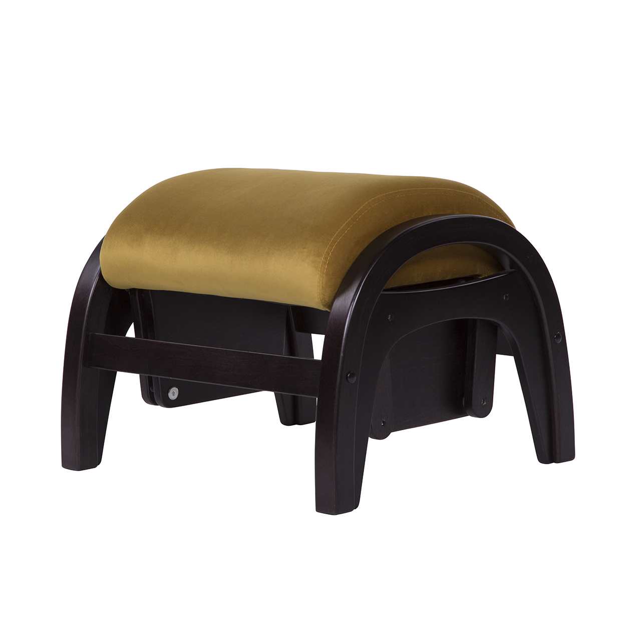  Пуф Мэйсон  Охра каркас  Венге структура