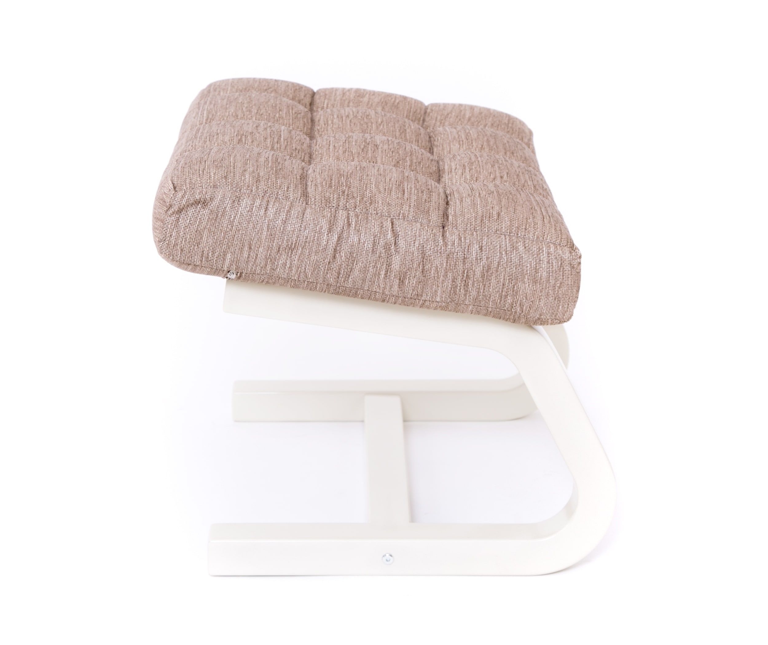 пуф Онтарио  Миндаль каркас  Бежевый